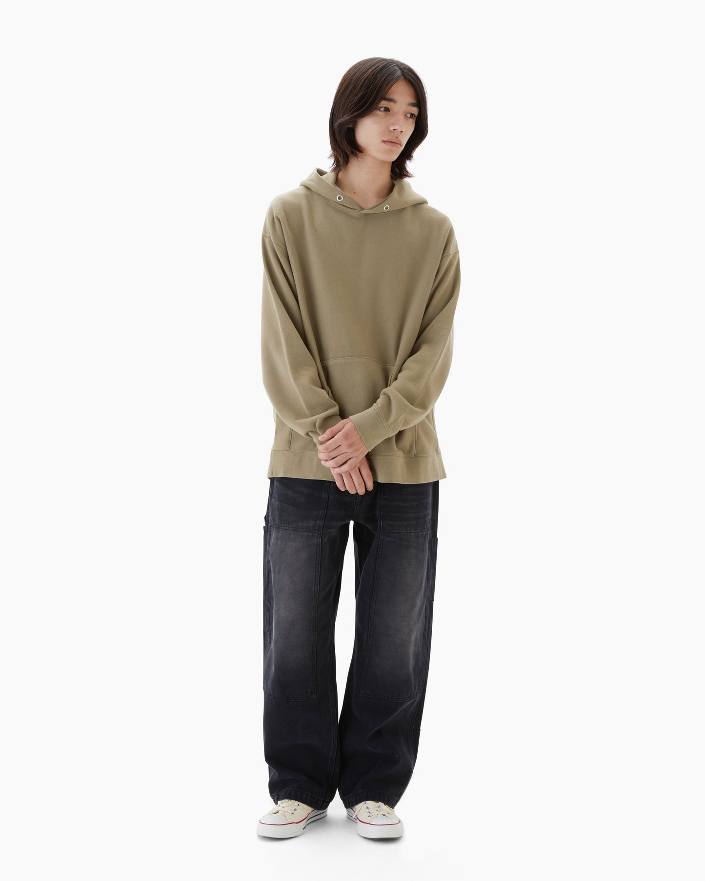 Dyed Stock Hoodie Mud