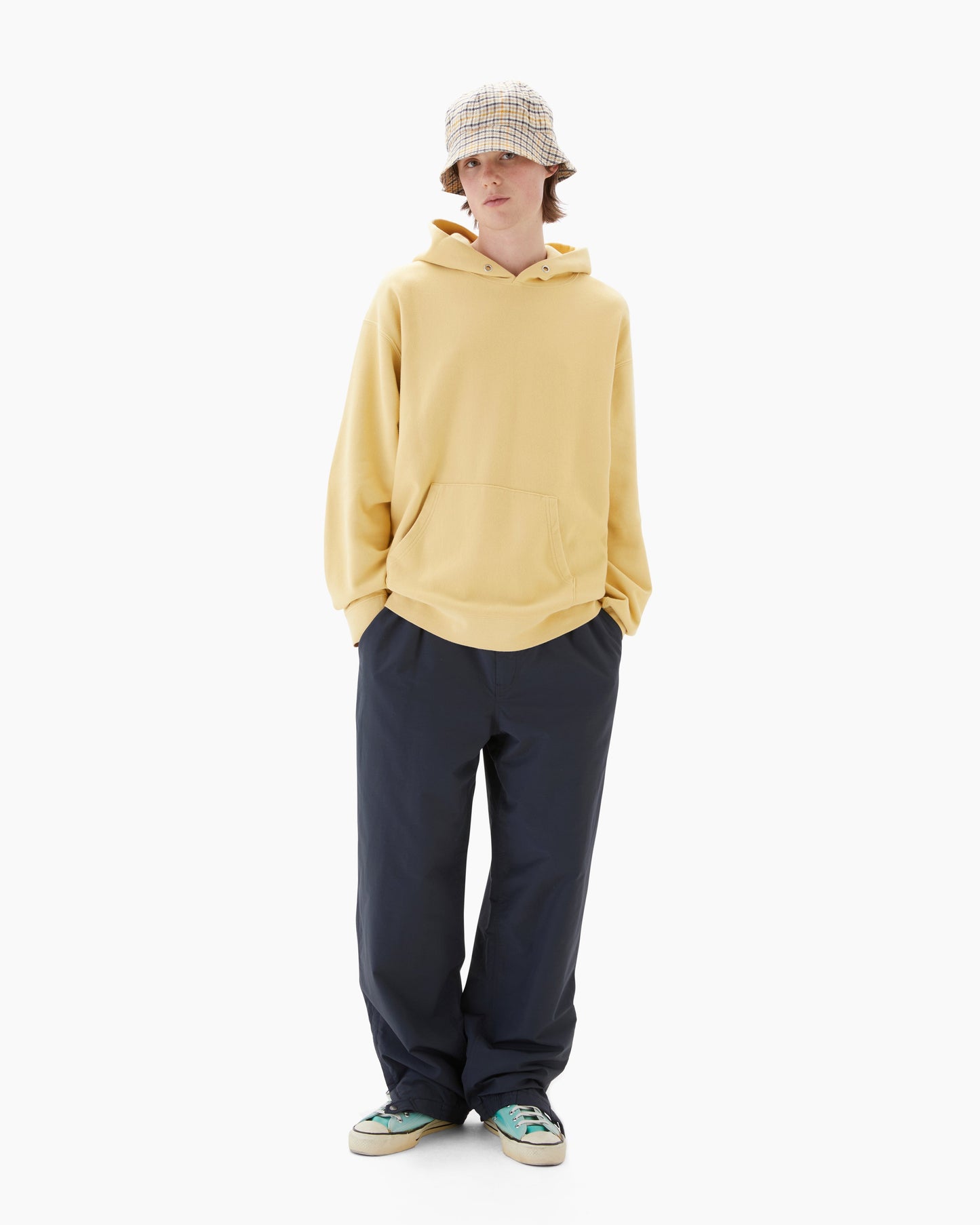 Dyed Stock Hoodie Pale Yellow