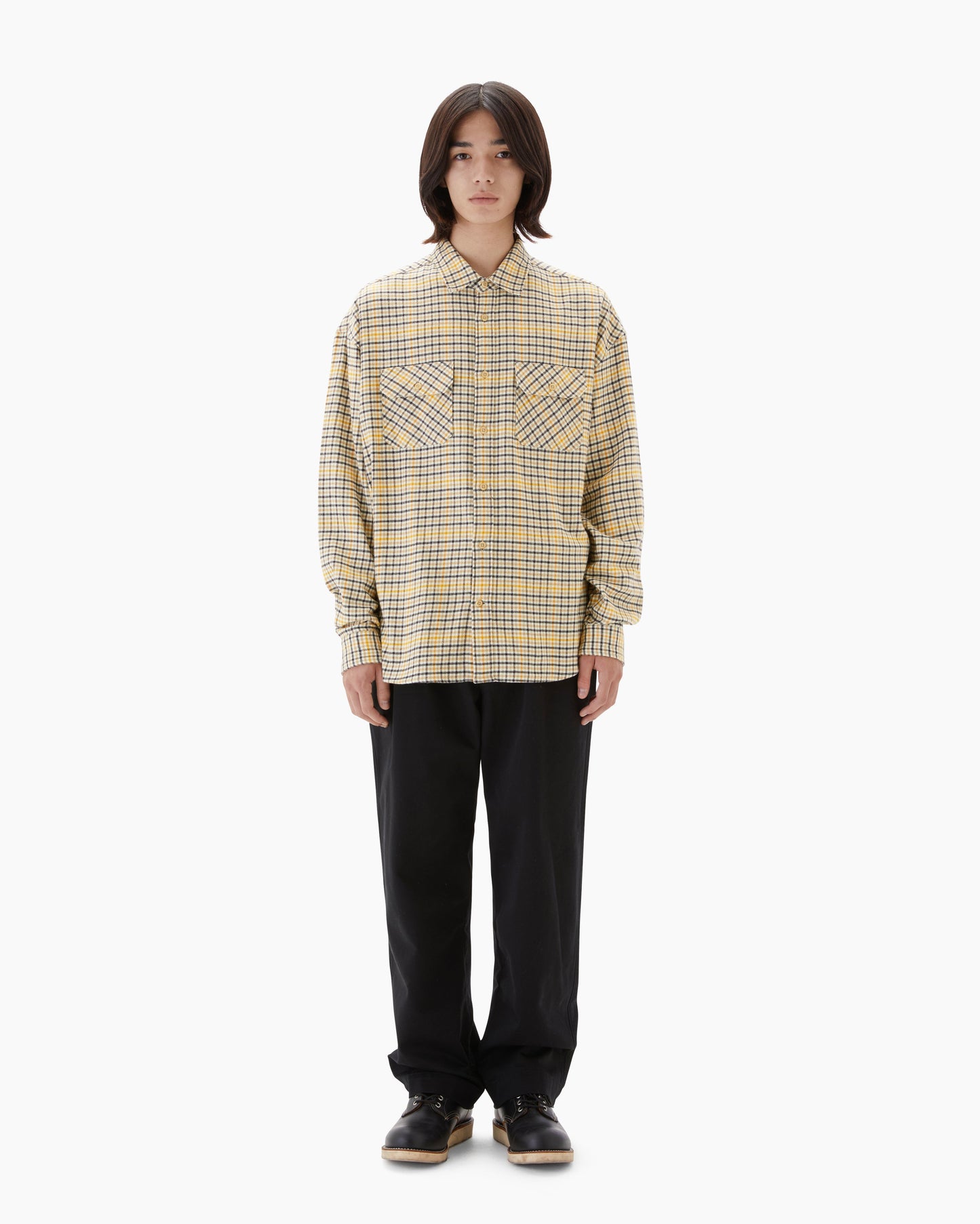 House Check Shirt Ivory