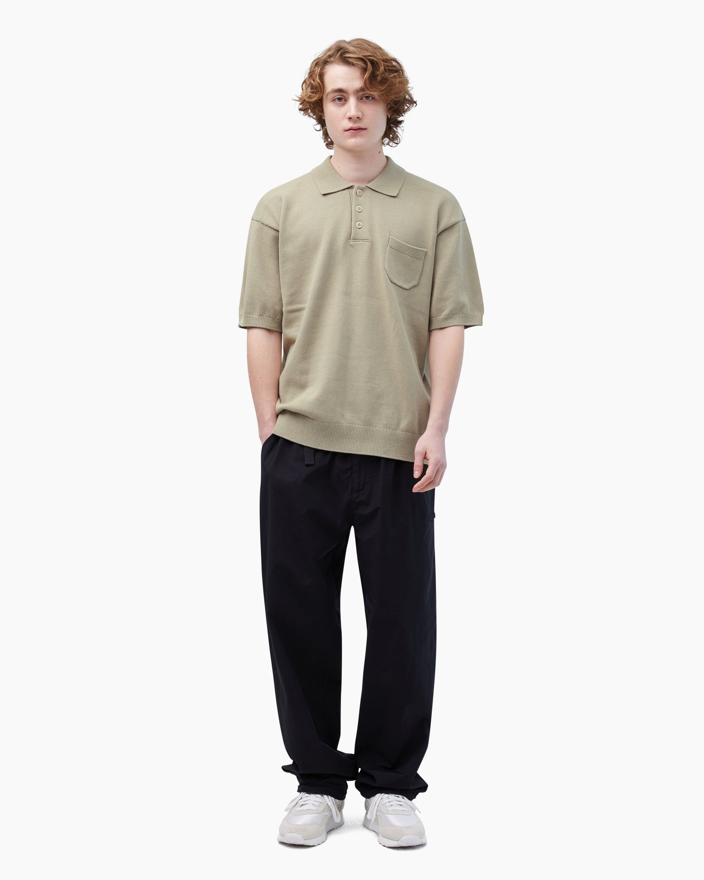 Mod S/S Polo Beige
