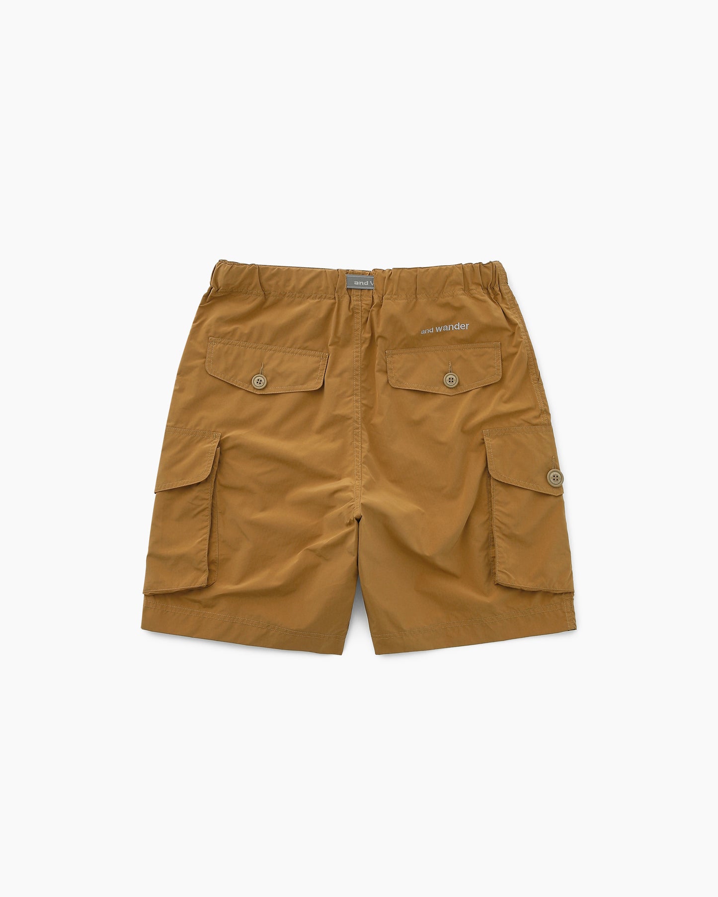 Oversized Cargo Short Pants Light Brown