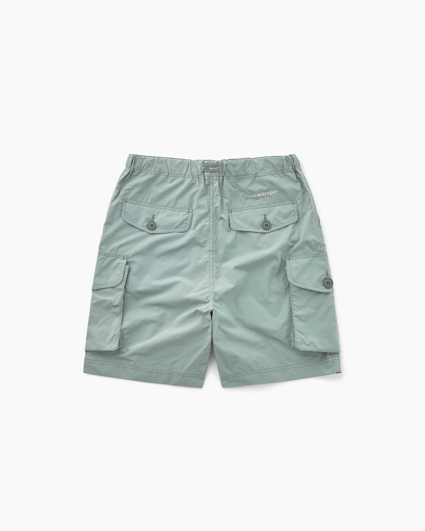 Oversized Cargo Short Pants Light Sage