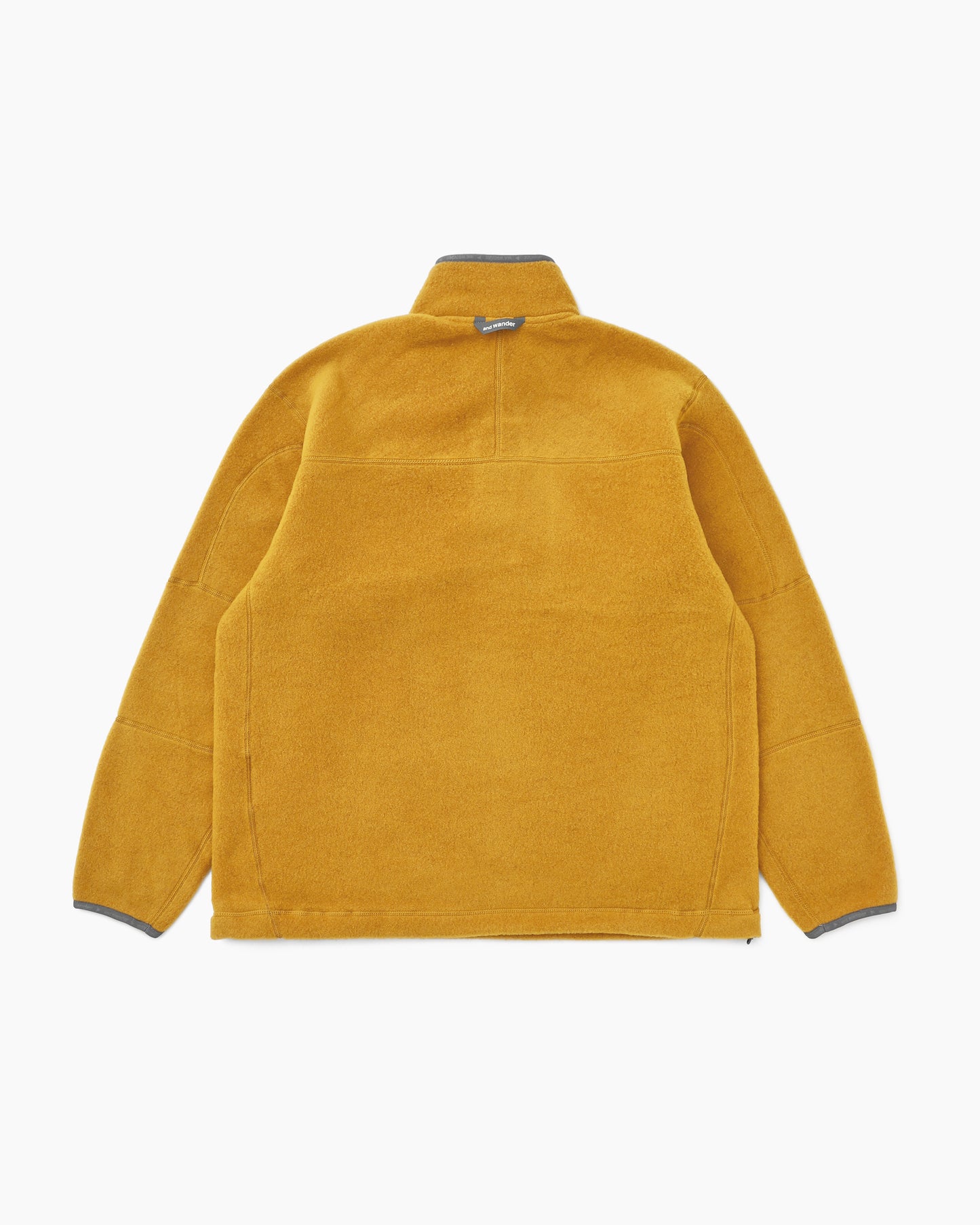 Wool Fleece Pullover Camel