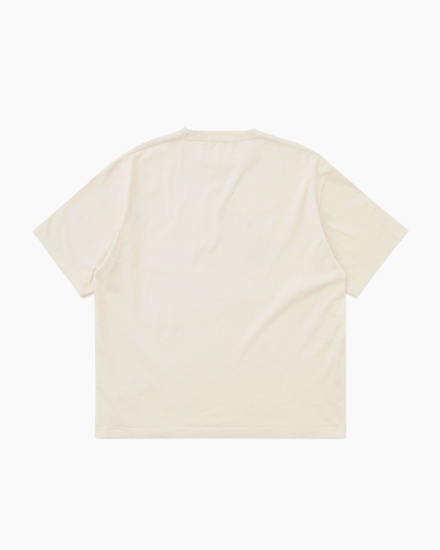 California Cotton Tee Mountains White