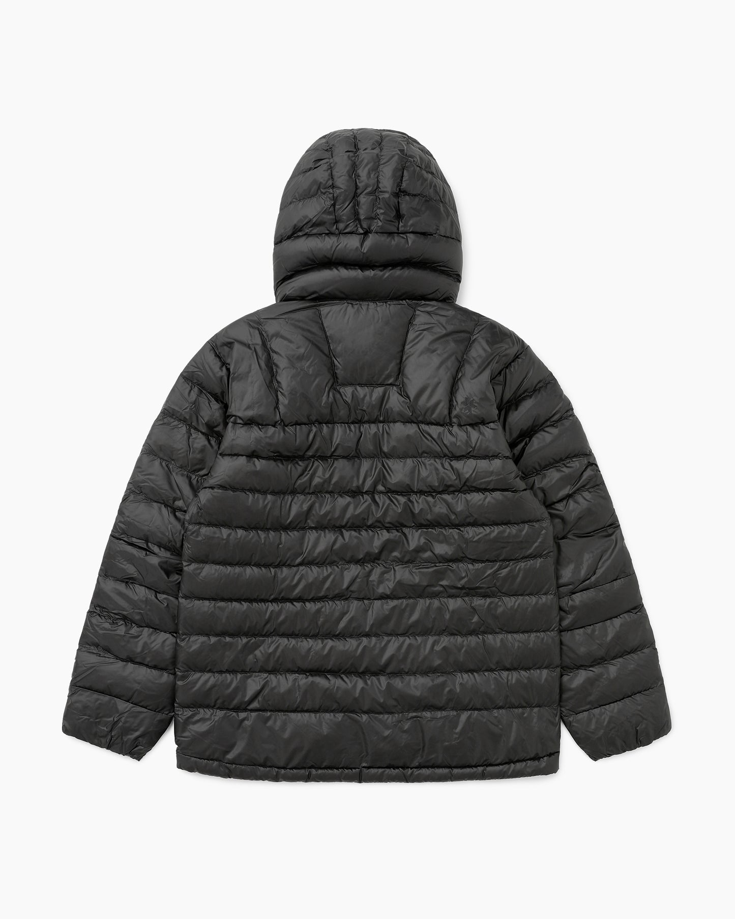 1000FP Sputtering Hooded Down Jacket Black