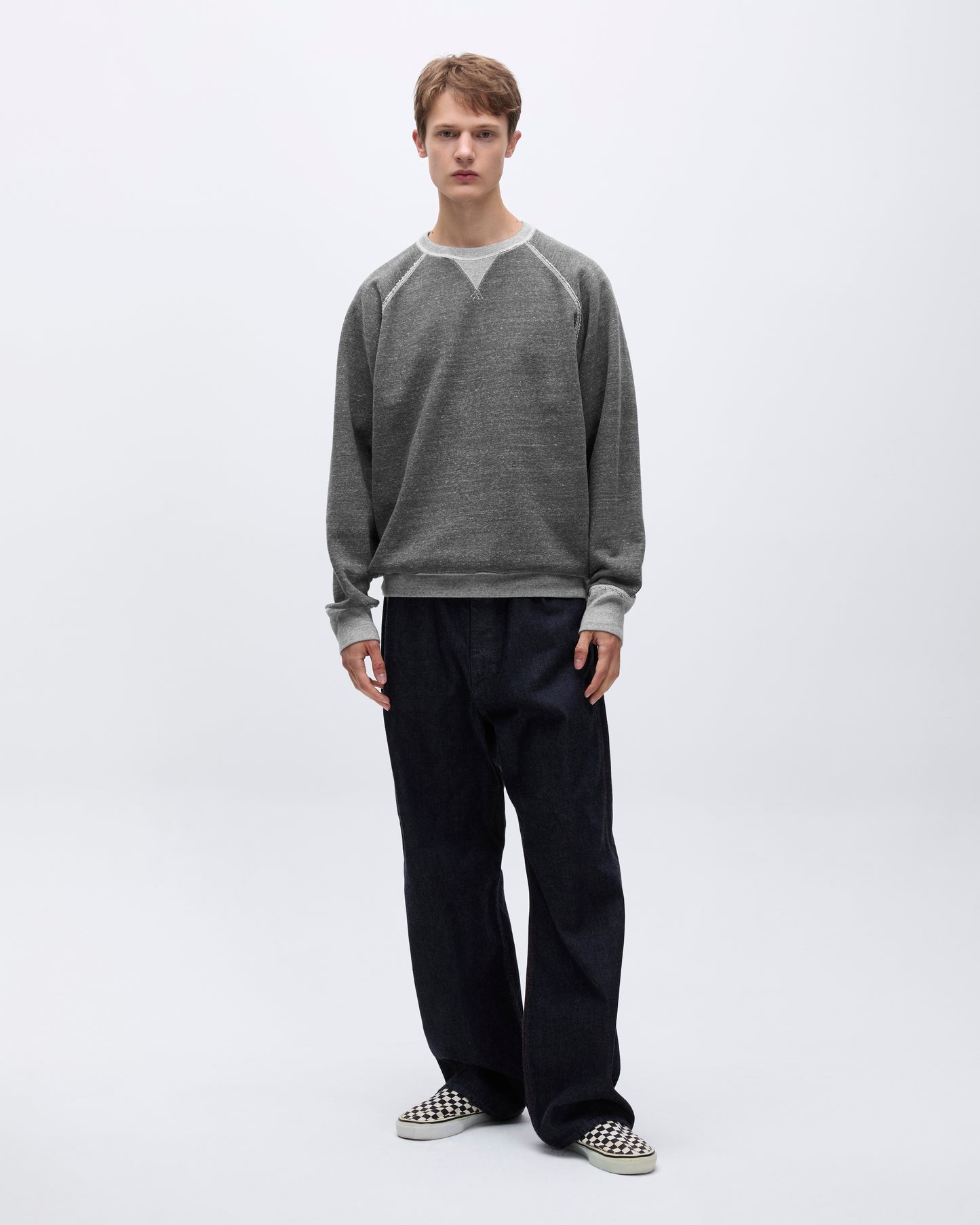 Archive Crewneck Pepper & Salt