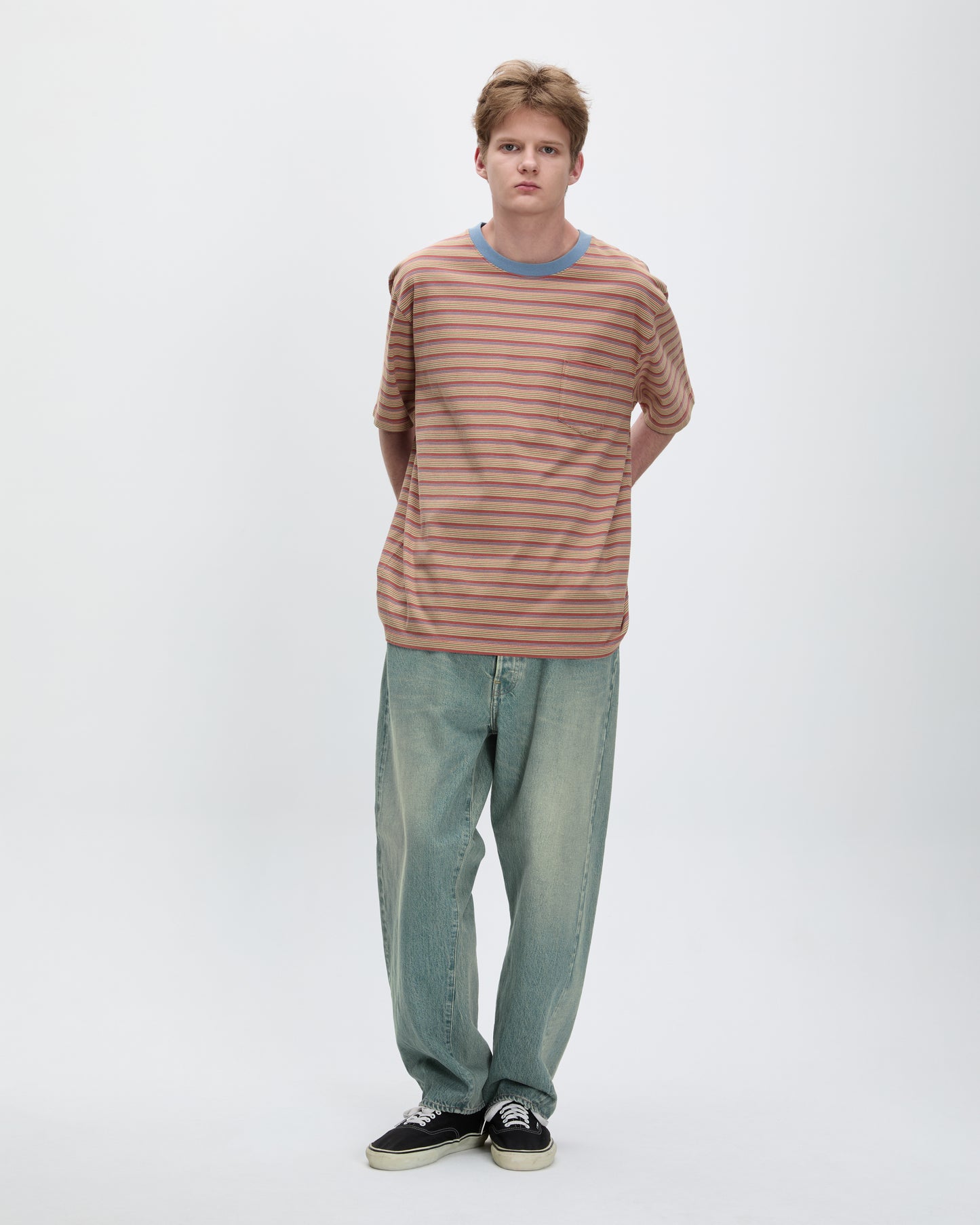 Border S/S Tee Copper