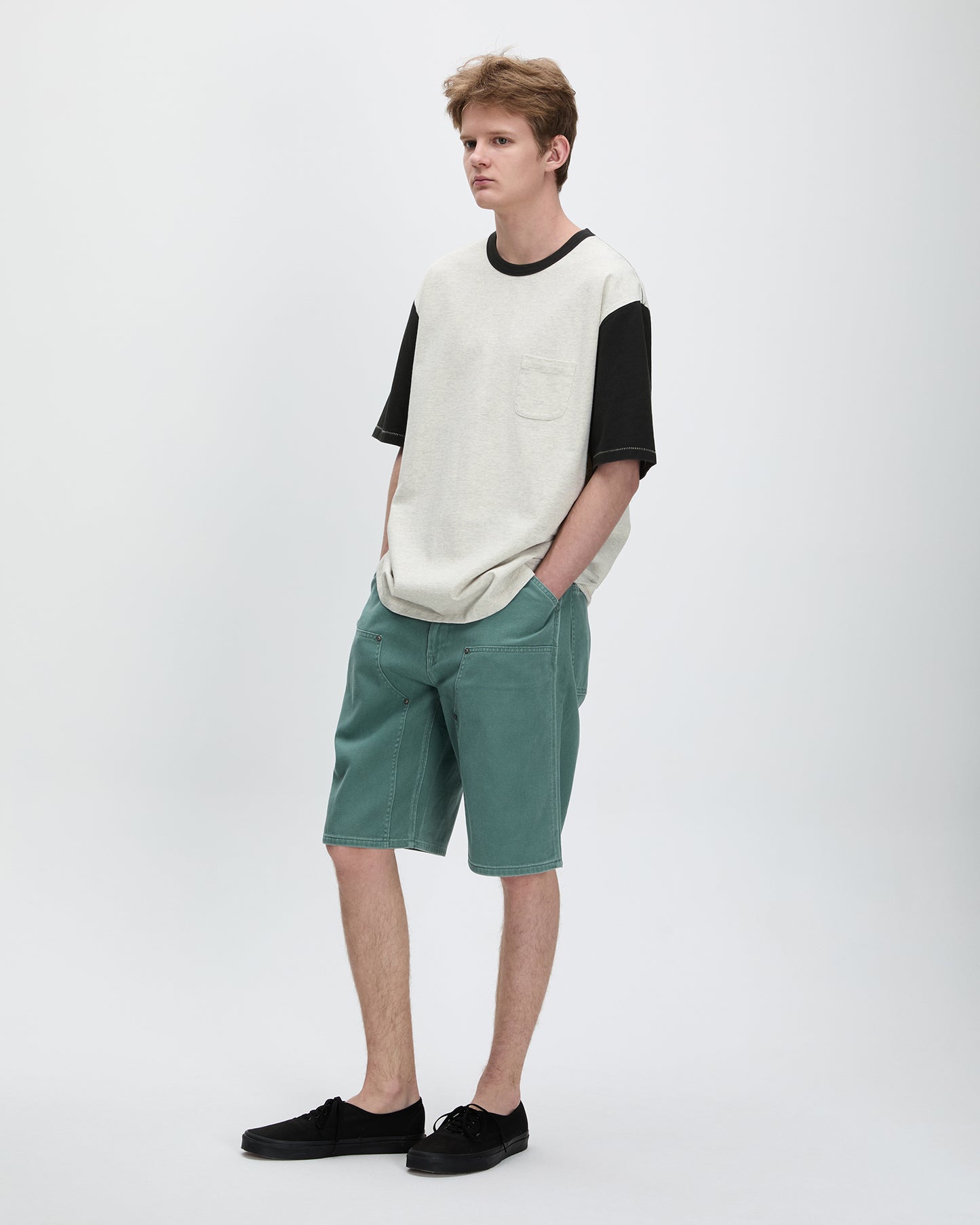 Campus S/S Tee Black