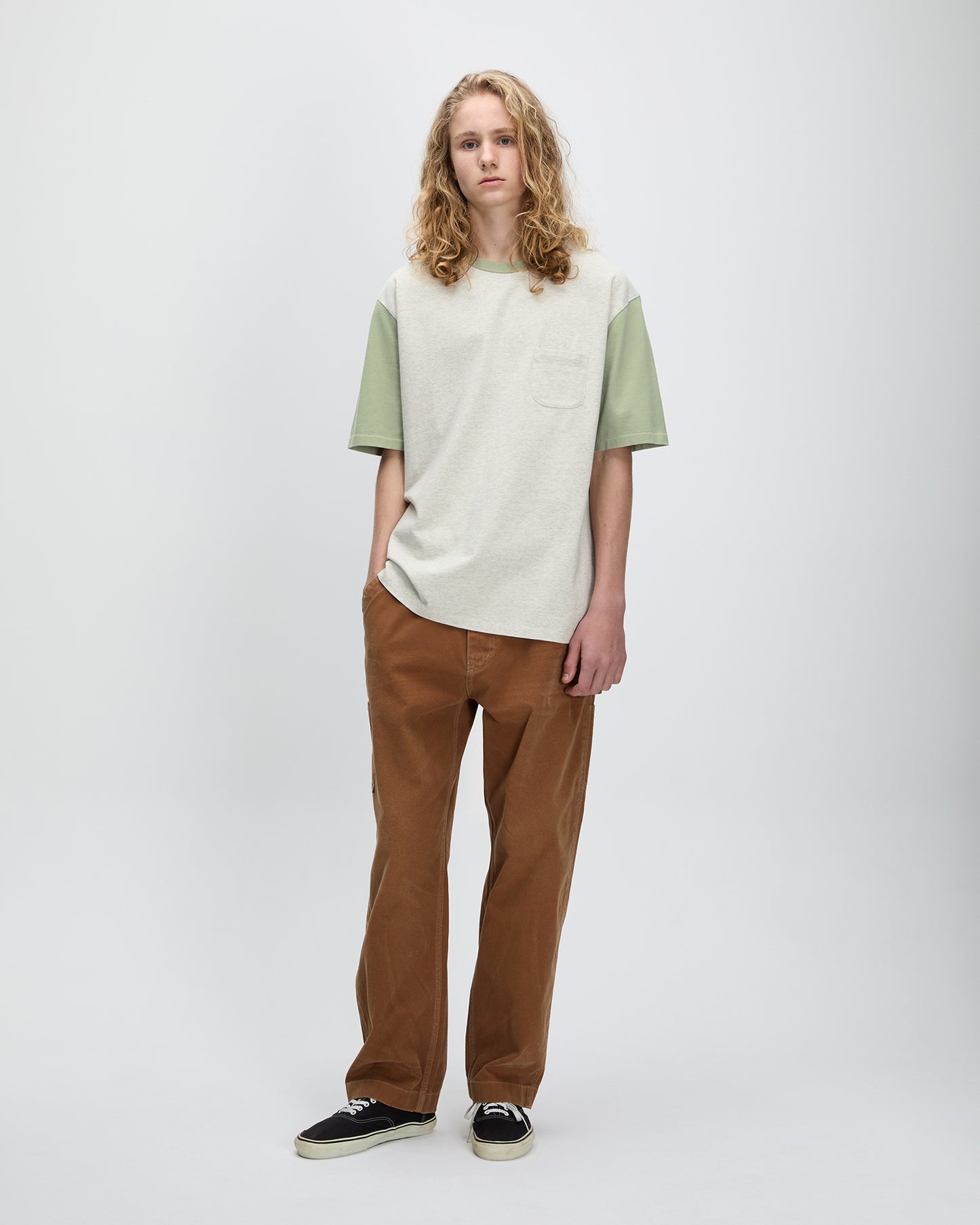 Campus S/S Tee Moss