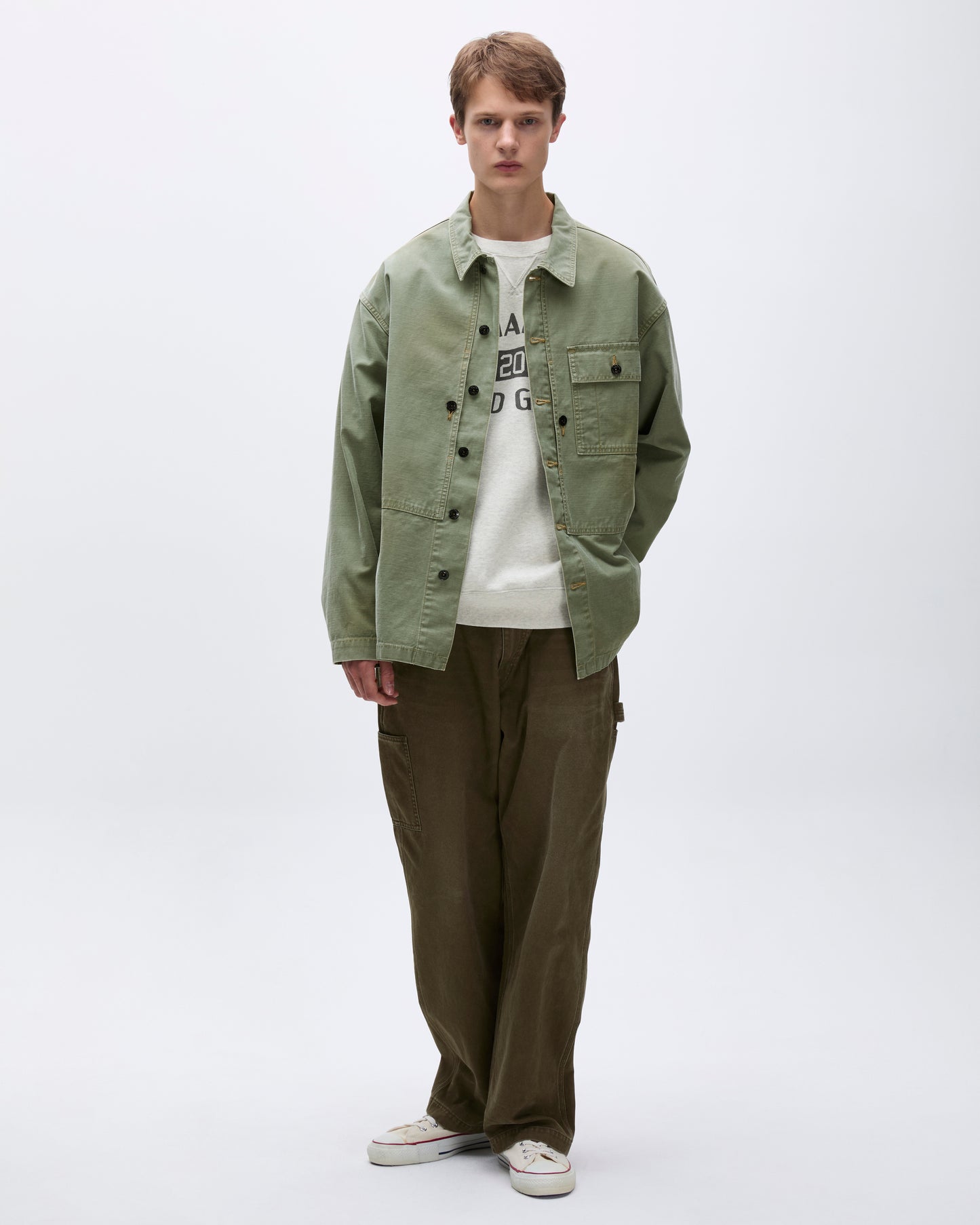 Cotton Miller Jacket Olive