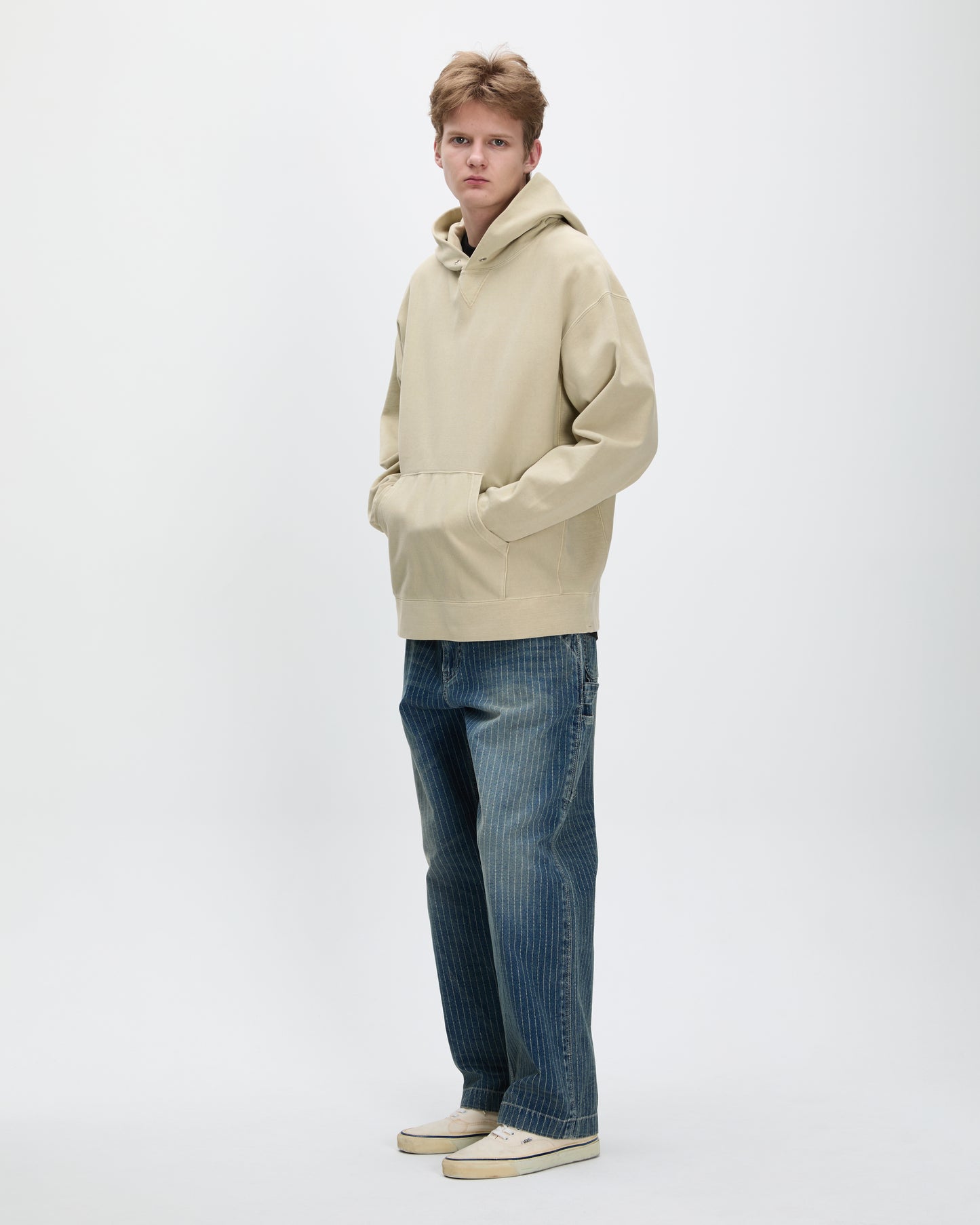 Dyed Stock Hoodie Sand