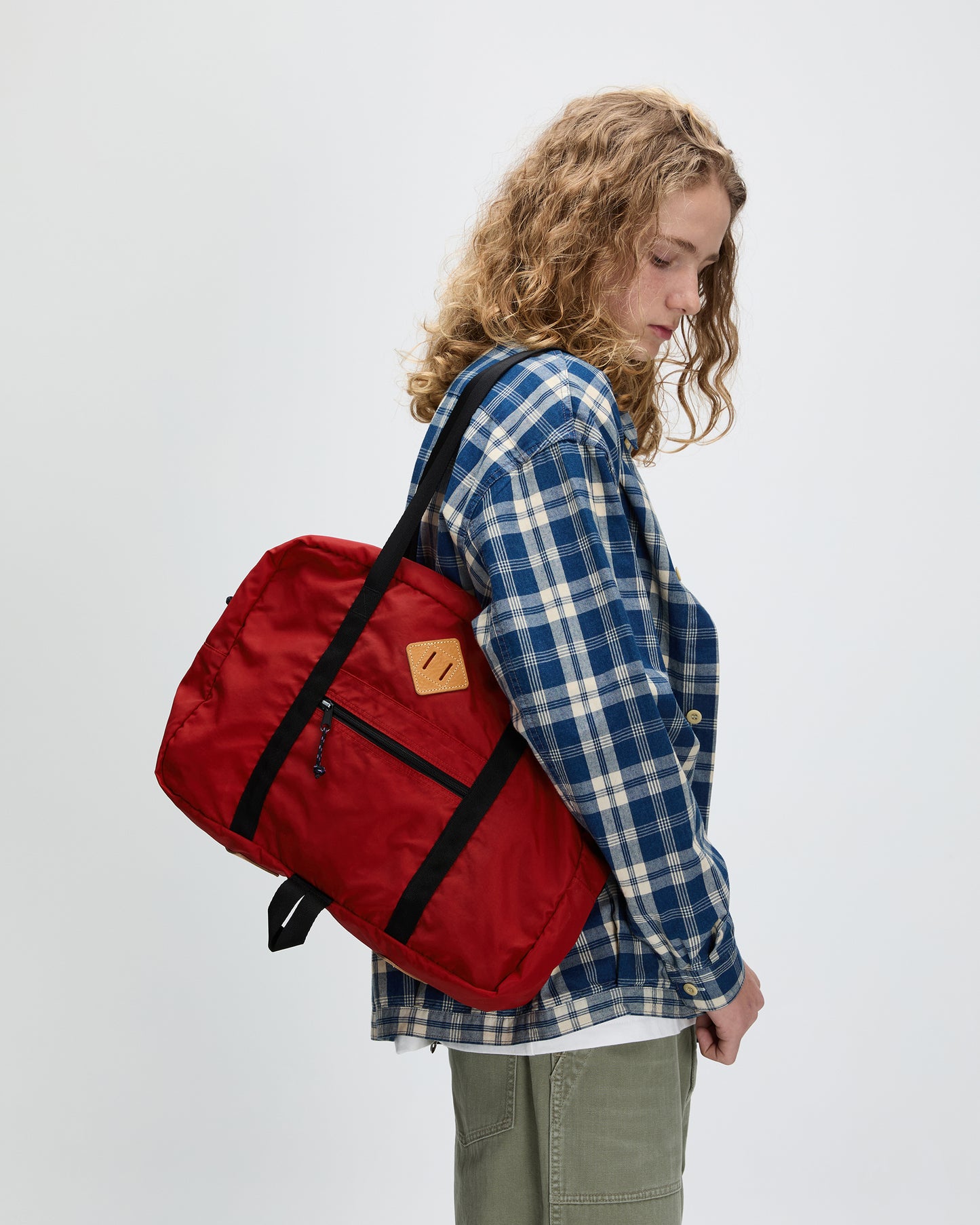 Trek Tote Bag Red
