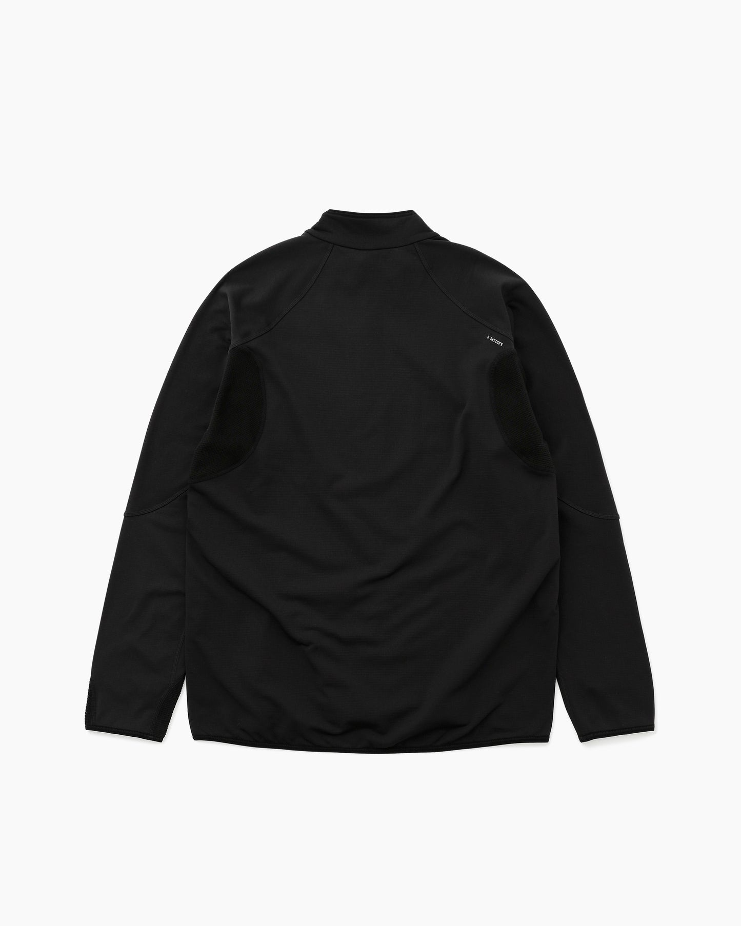 FuzzFleece™ Grid Half-Zip Black