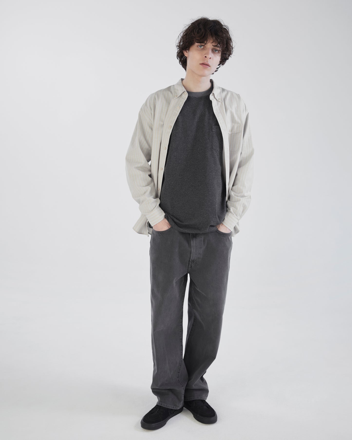 5P Twill Pant Black