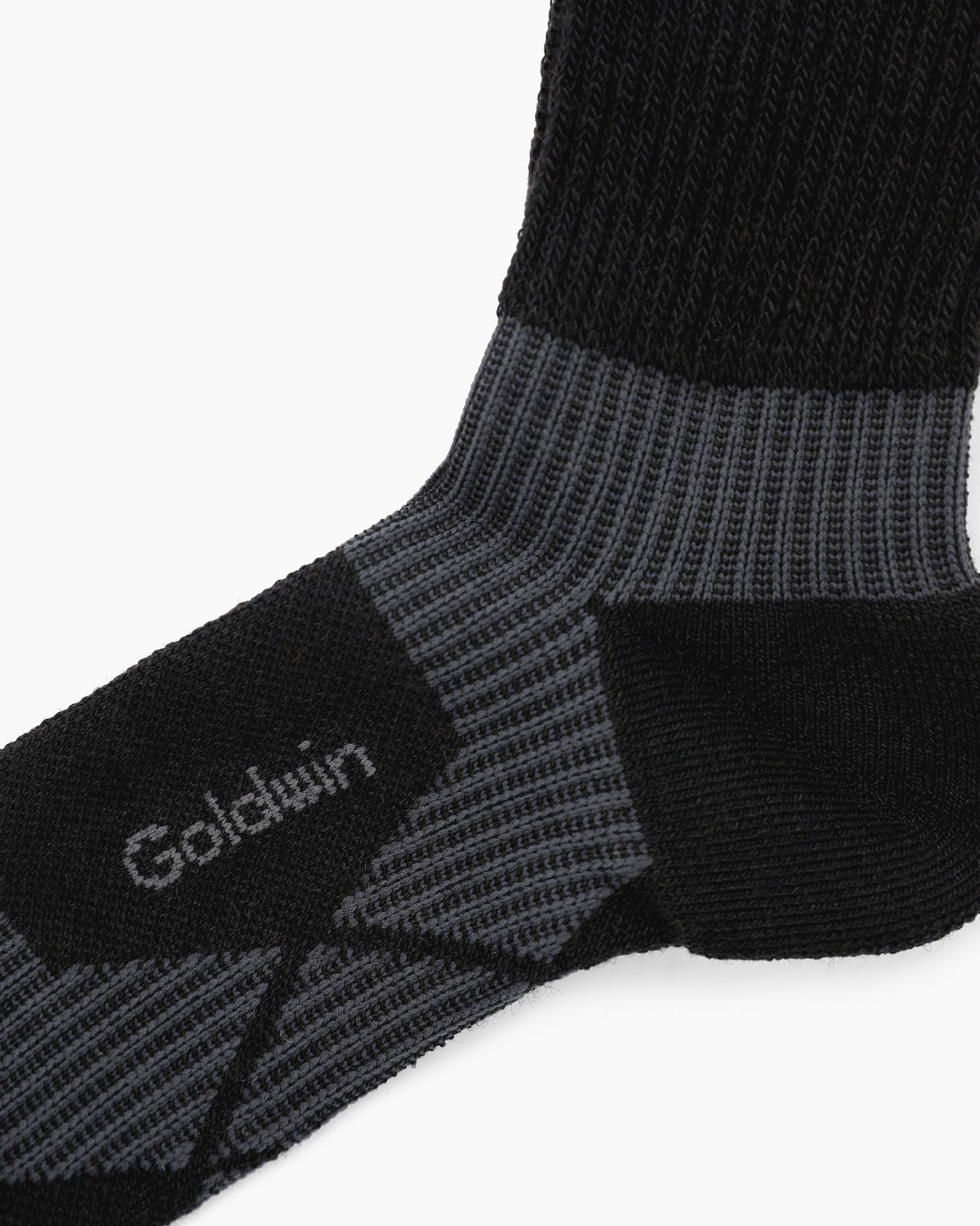 C3fit Arch Support Trekking Socks (Midweight) Black