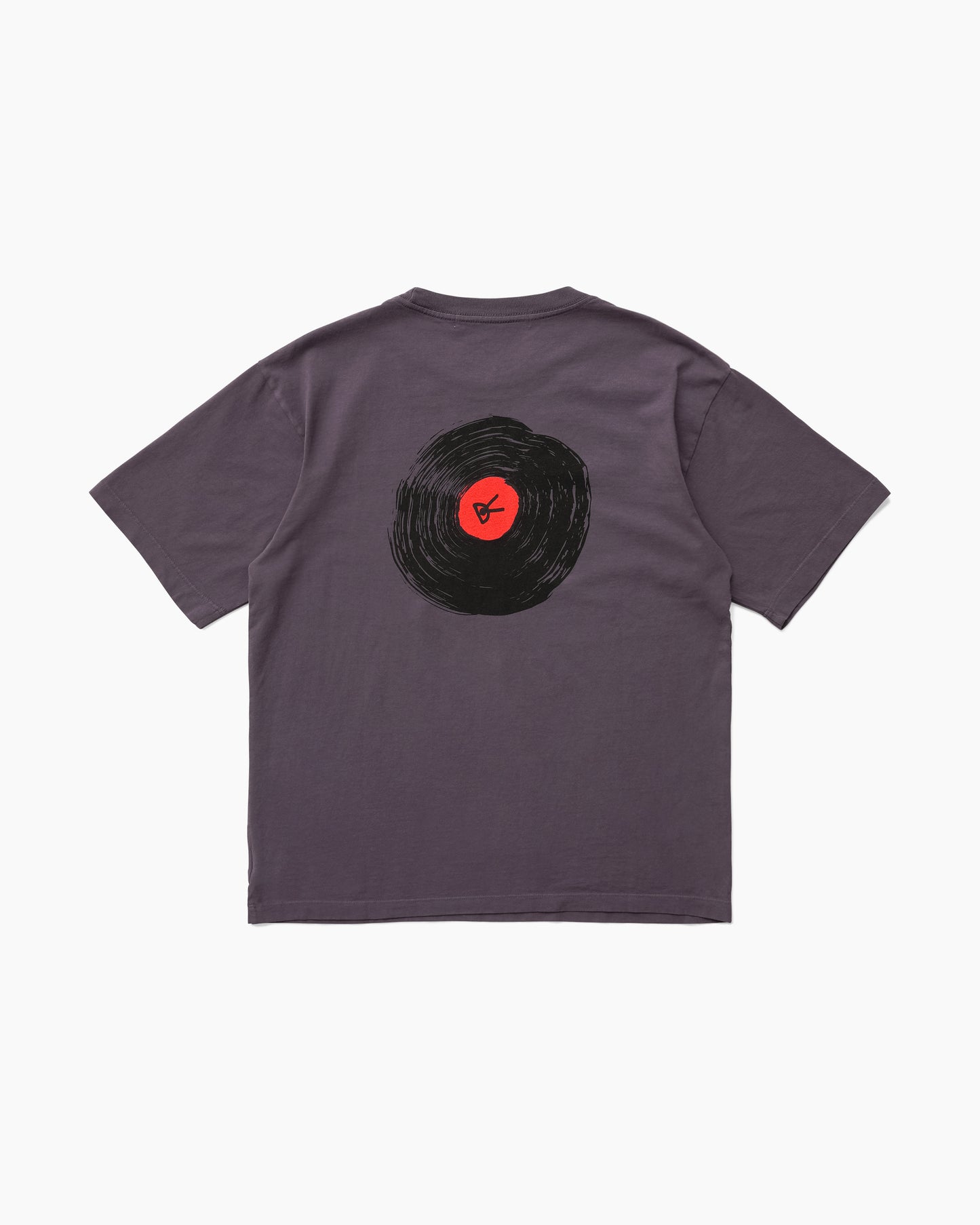 California Cotton Tee Track Club Vintage Plum