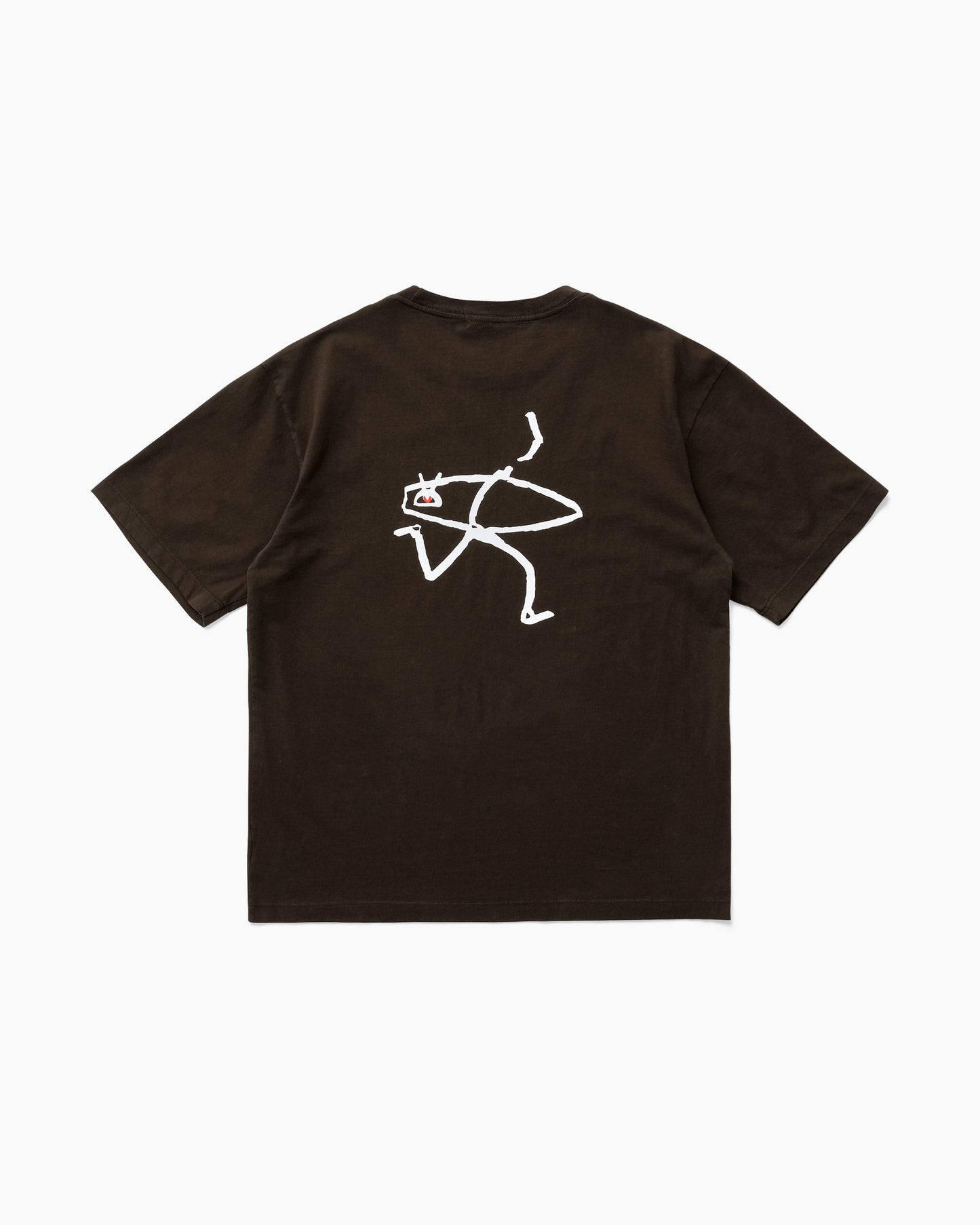 California Cotton Tee Wave Runner Brown