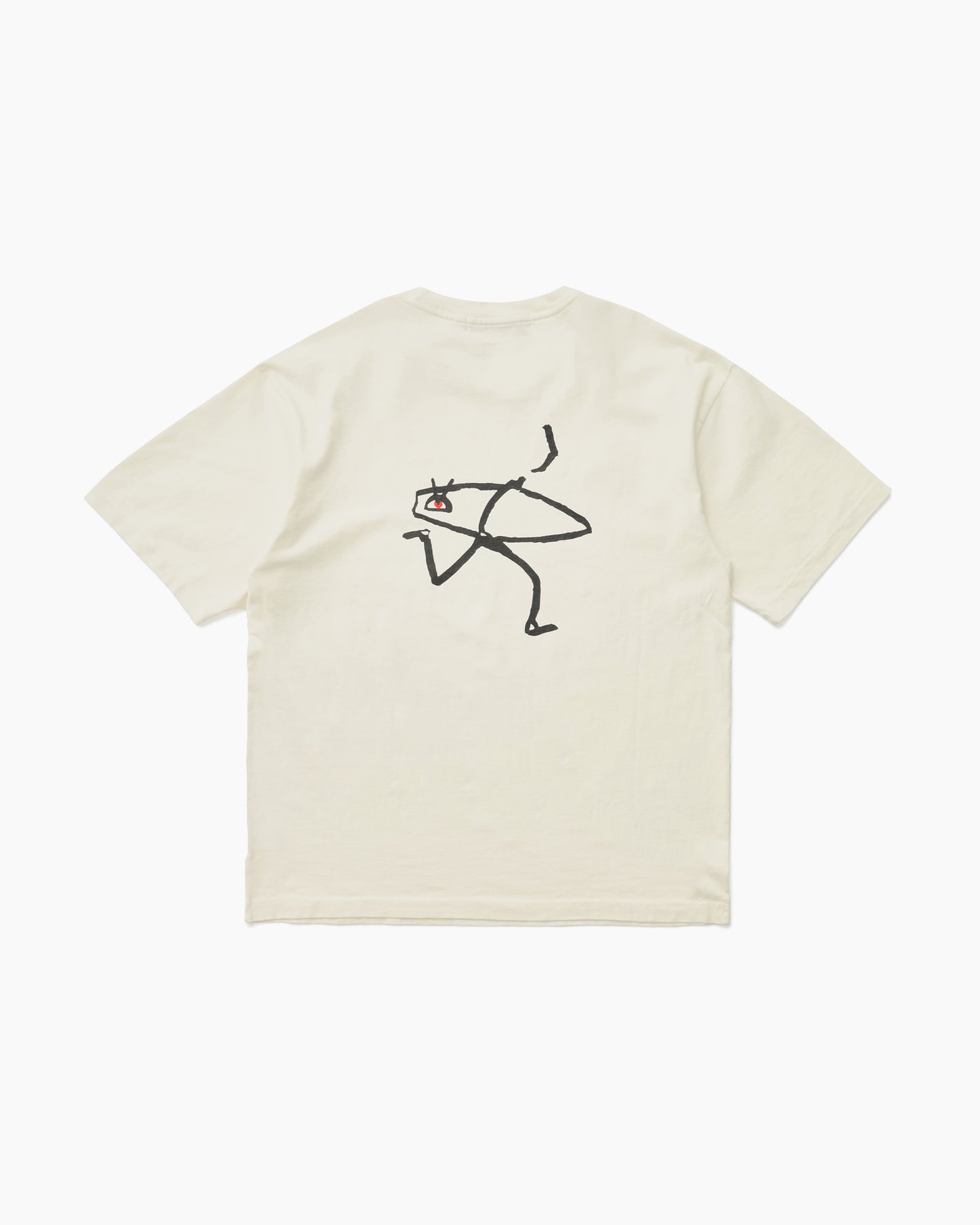 California Cotton Tee Wave Runner Vintage White