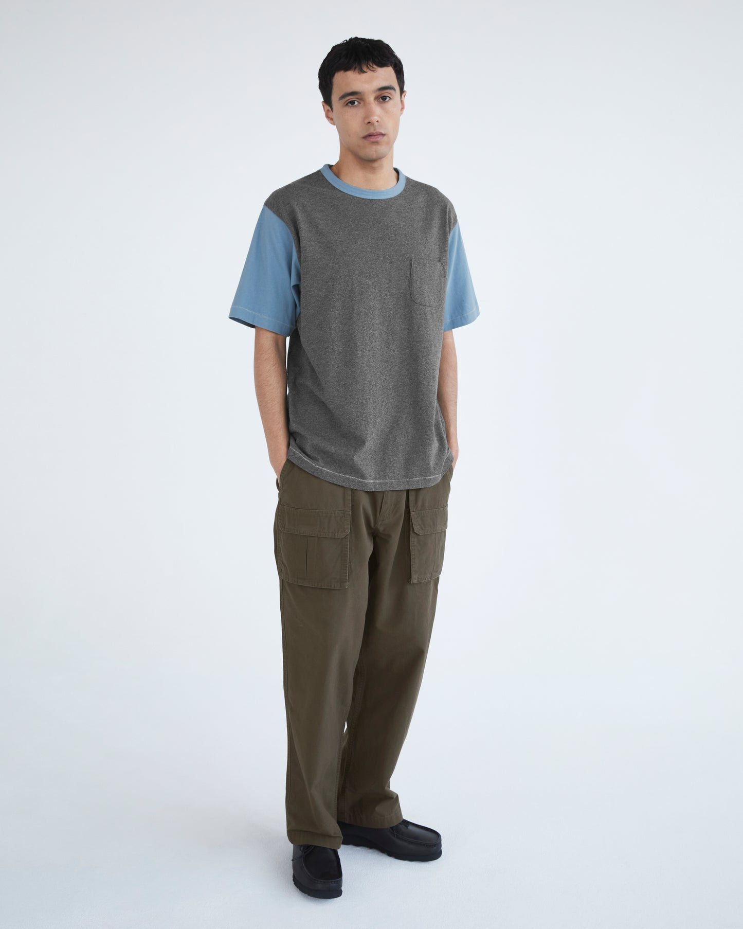 Campus S/S Tee Blue
