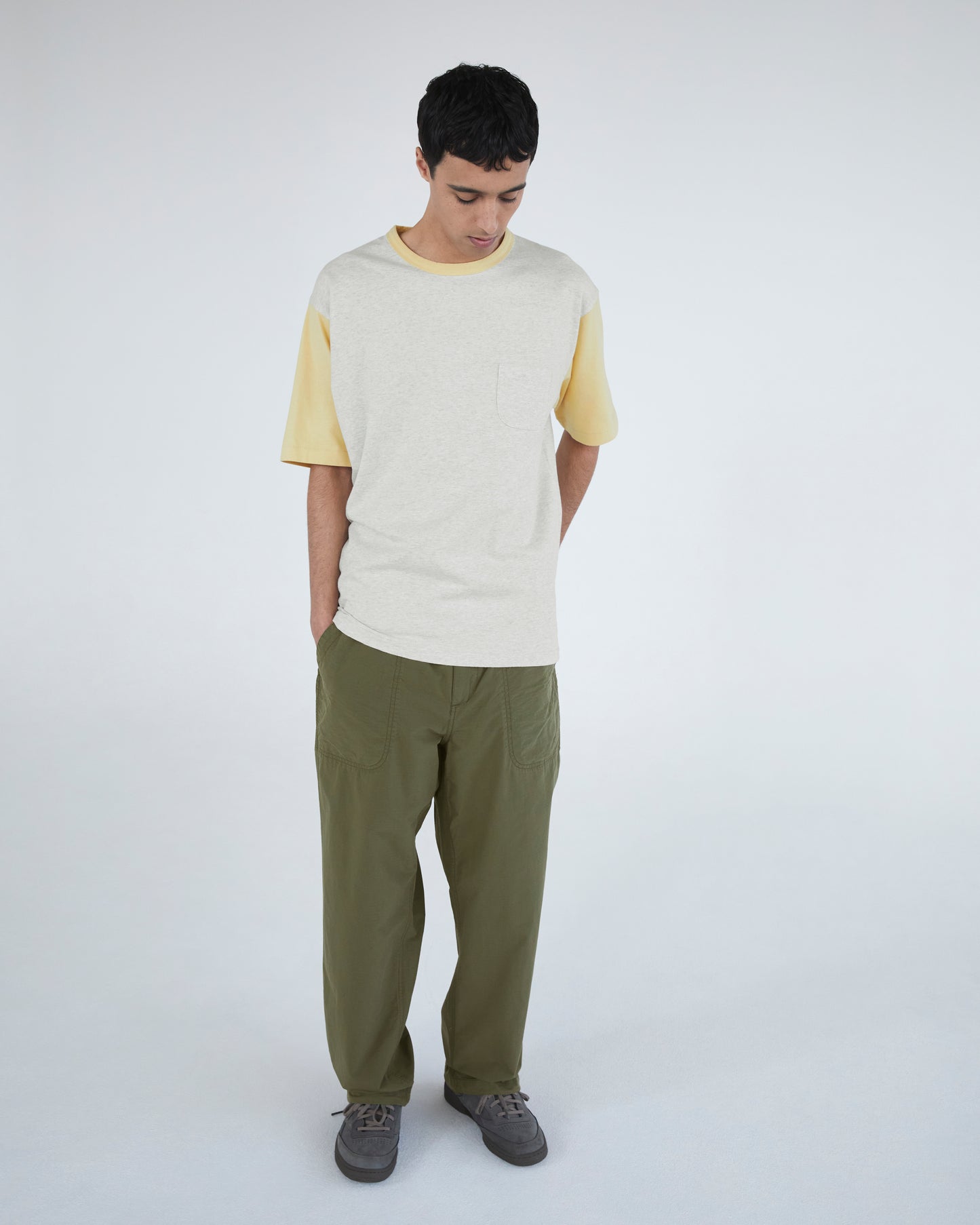 Campus S/S Tee Yellow