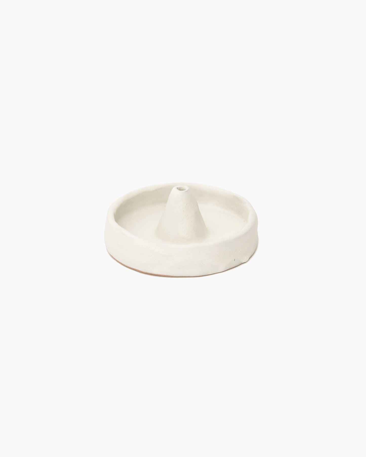 Conic Head Incense Holder With Saucer