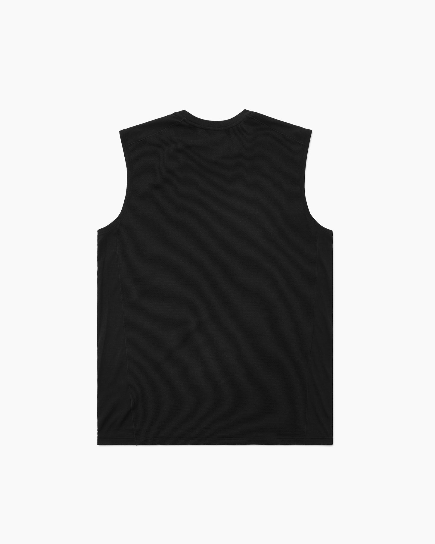 Fast Run Hybrid Wool Sleeveless Black
