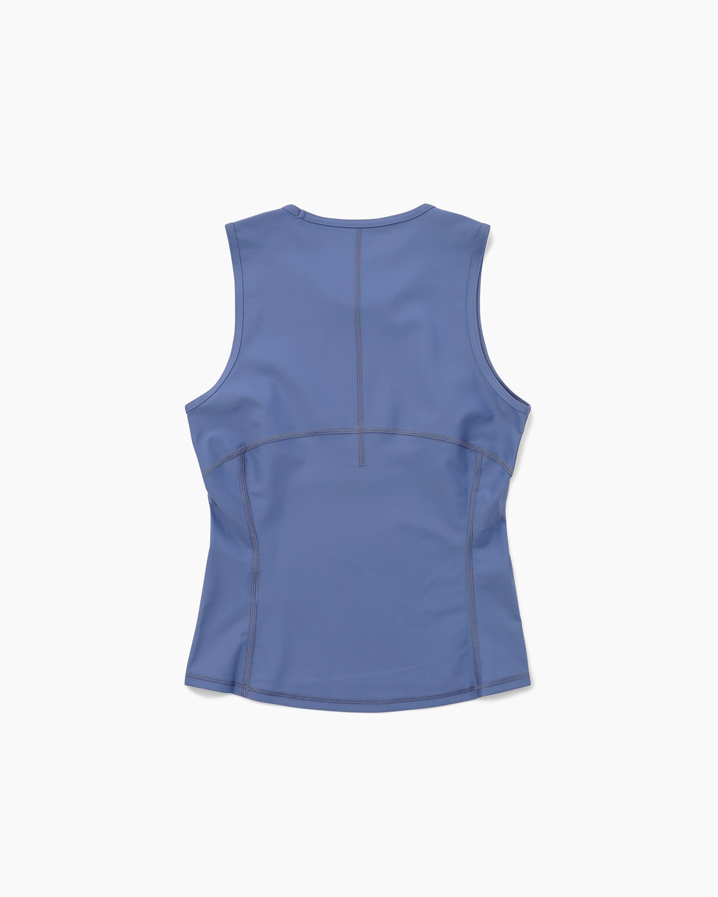 Fitted Training Tank Top Race Blue