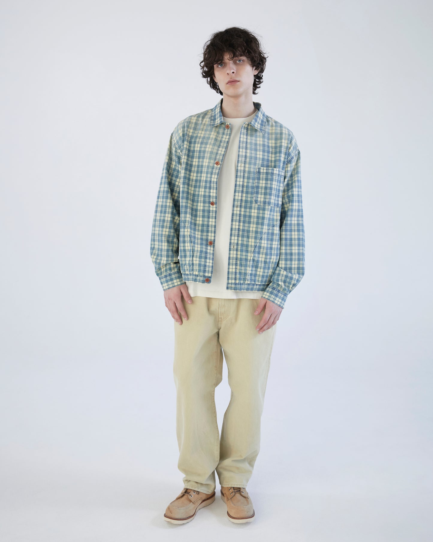 Hawaiian Jacket Aged Blue