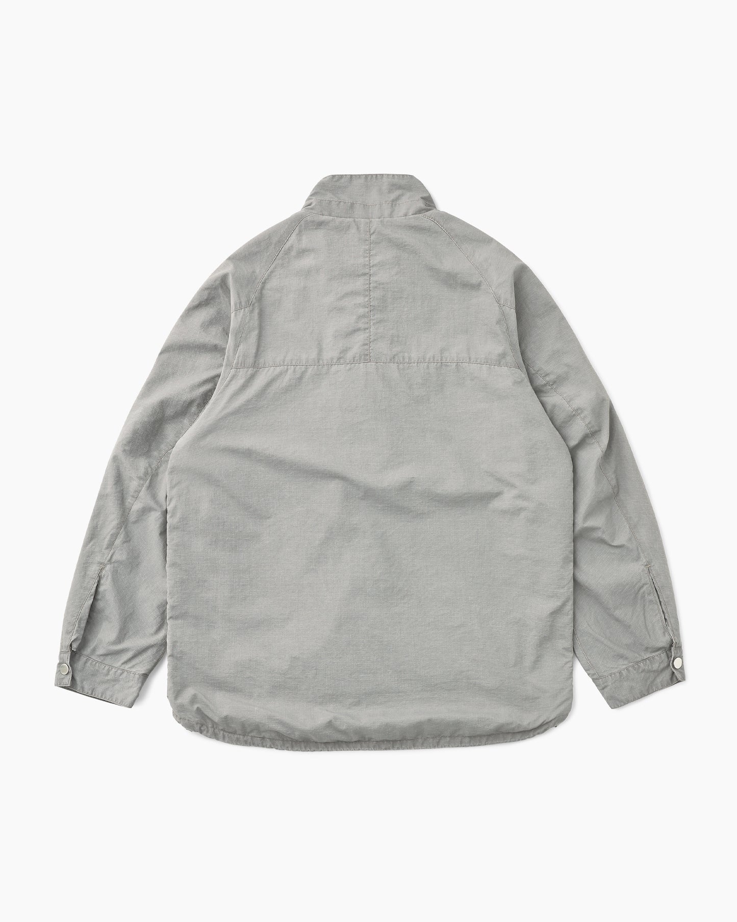 Hiker Full Zip Jacket Nylon Ripstop Pigment Dye With Windstopper® Gray
