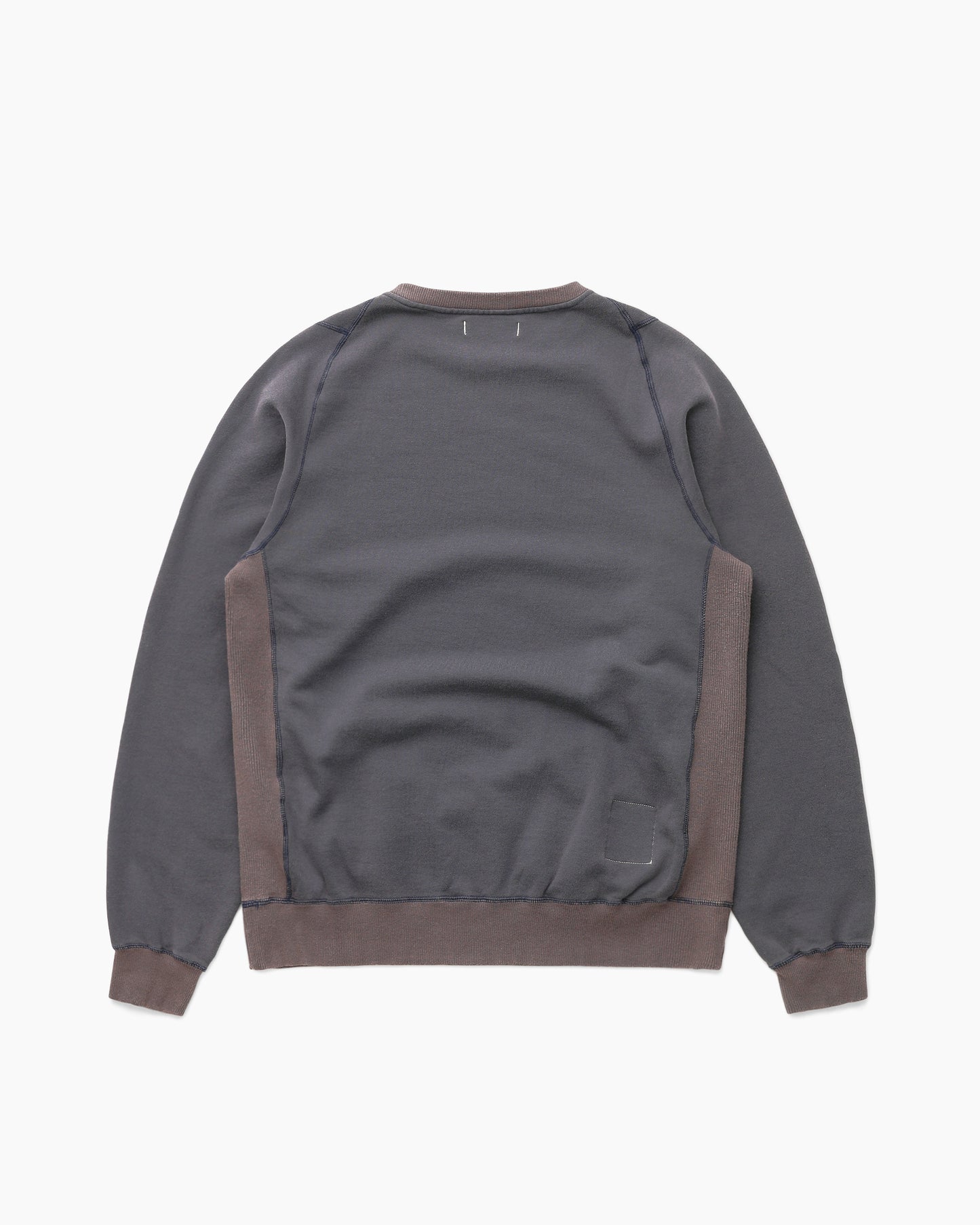 Khakis nonnative DWELLER CREW PULLOVER COTTON SWEAT Navy