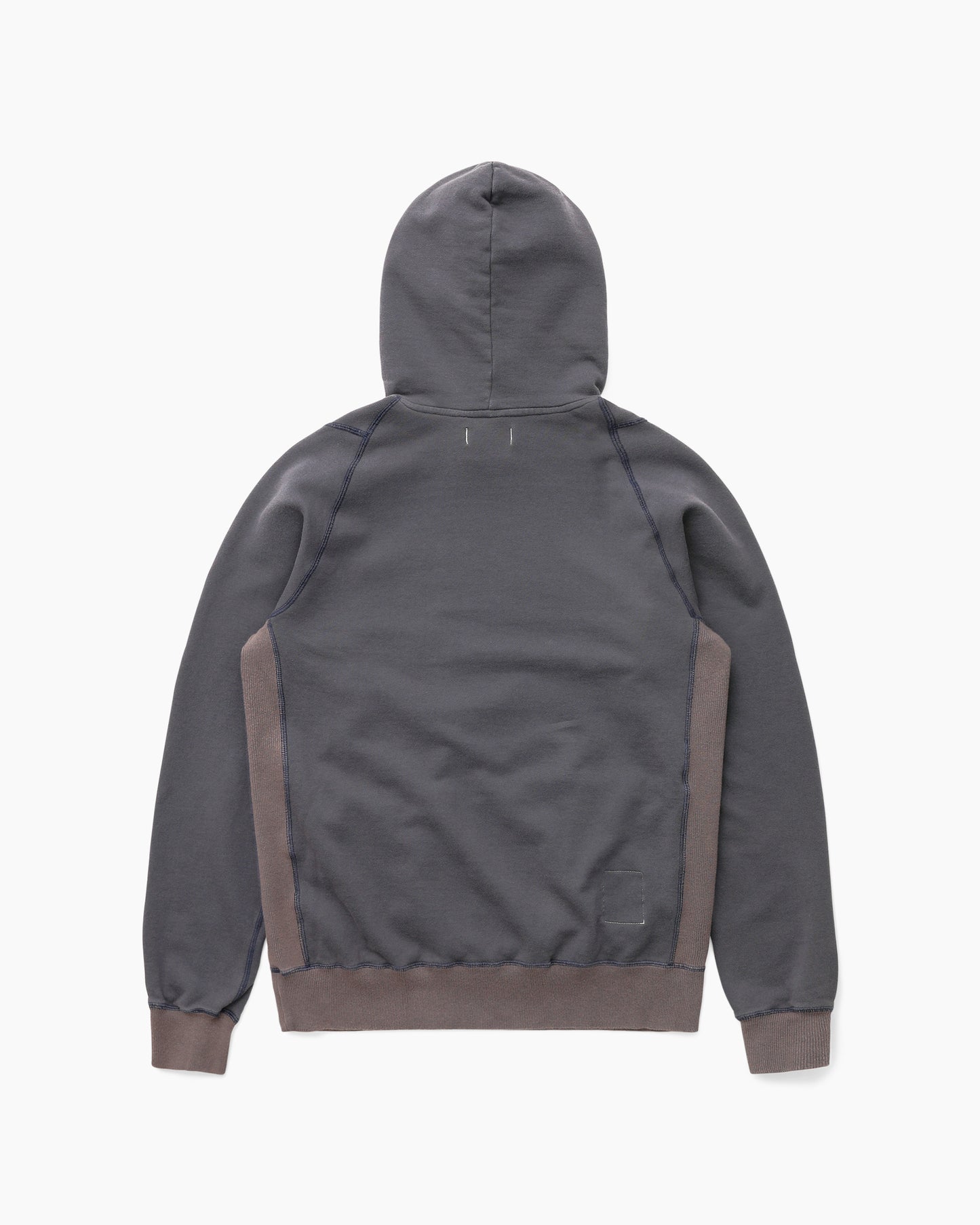 Khakis nonnative DWELLER HOODED PULLOVER COTTON SWEAT Navy