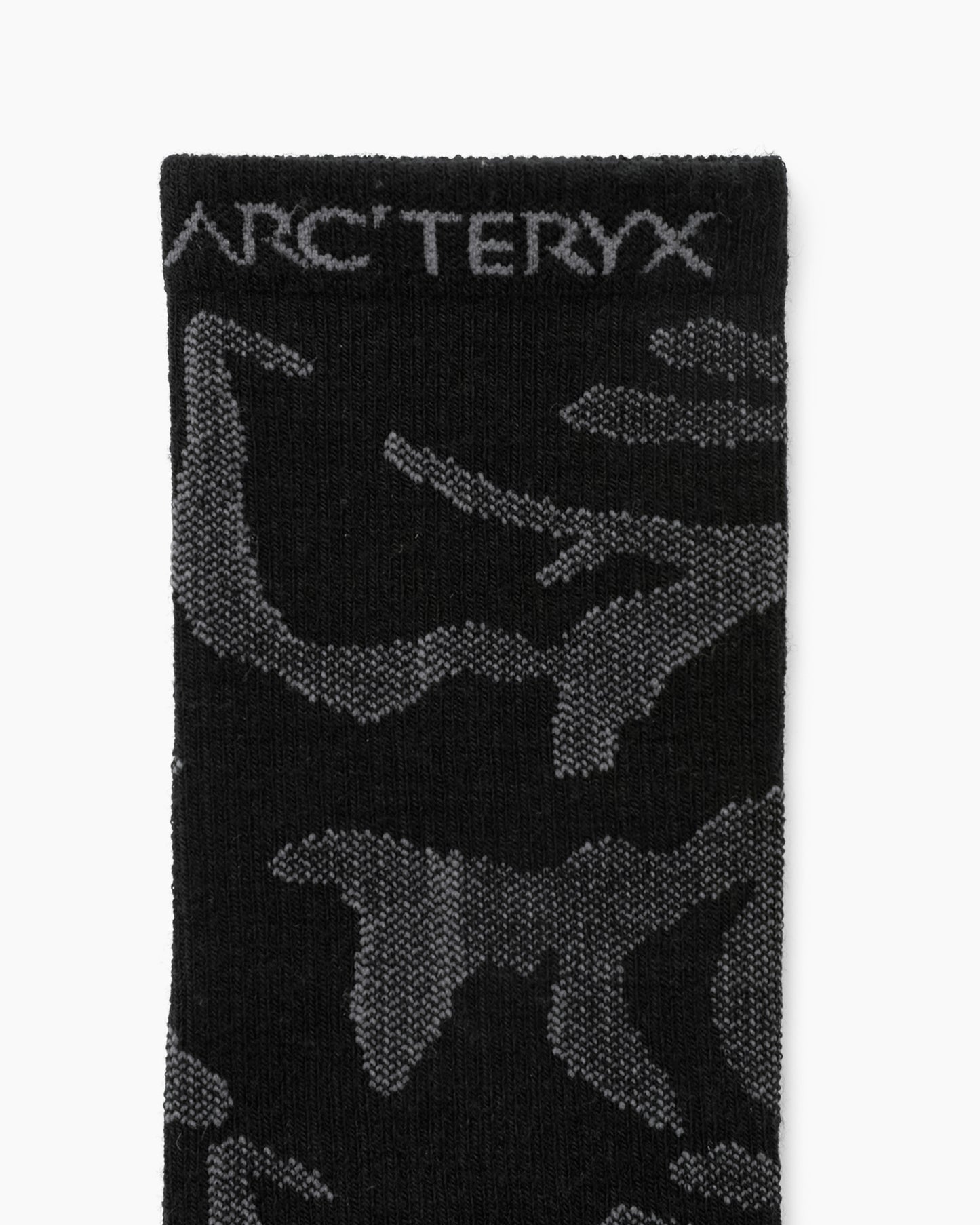 Merino Wool Grotto Mid Sock Black/Graphite