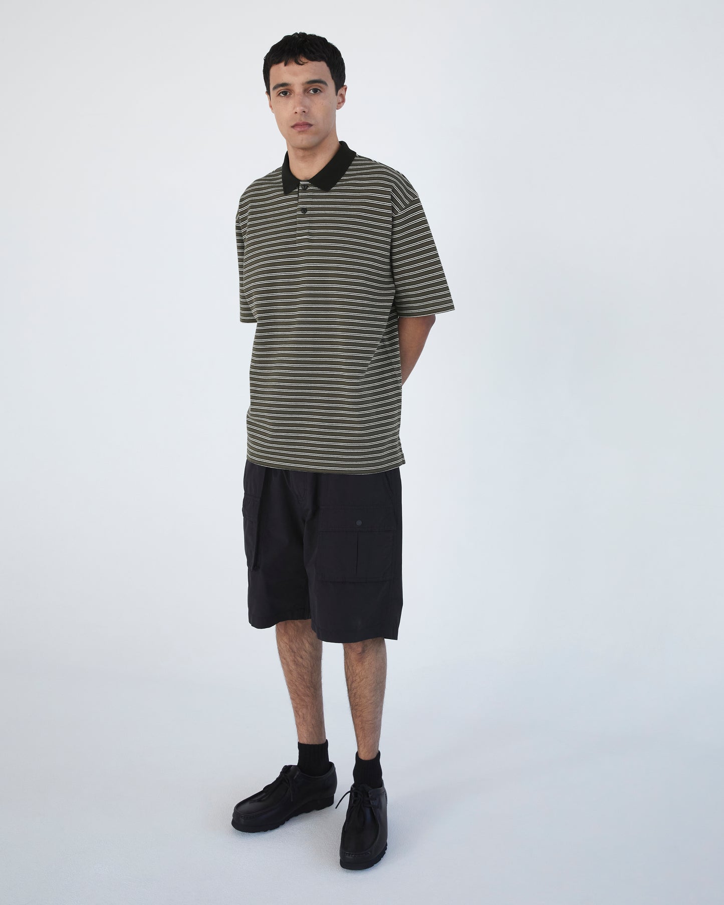 Nylon Hiking Short Black