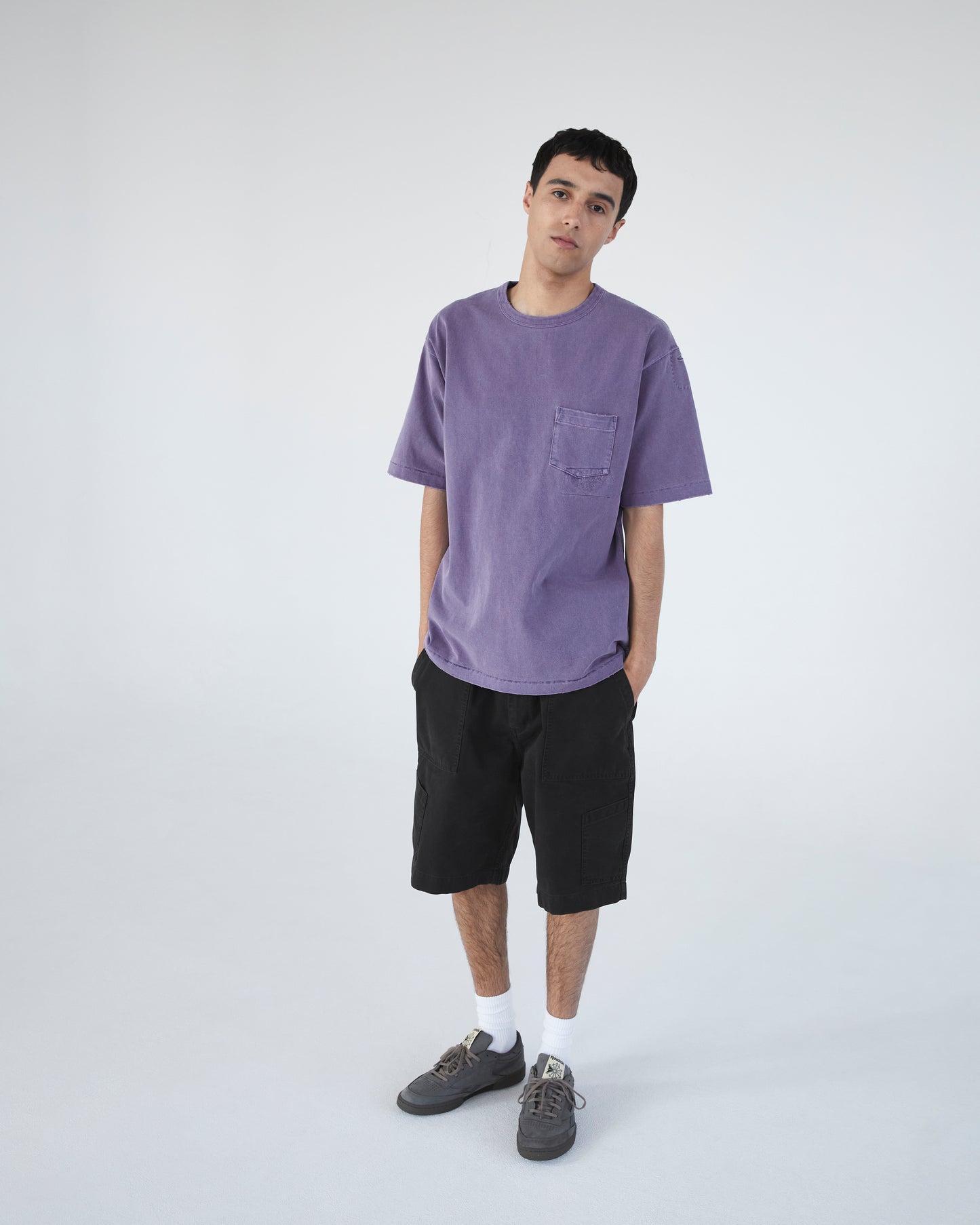 O.D Repaired Tee Purple