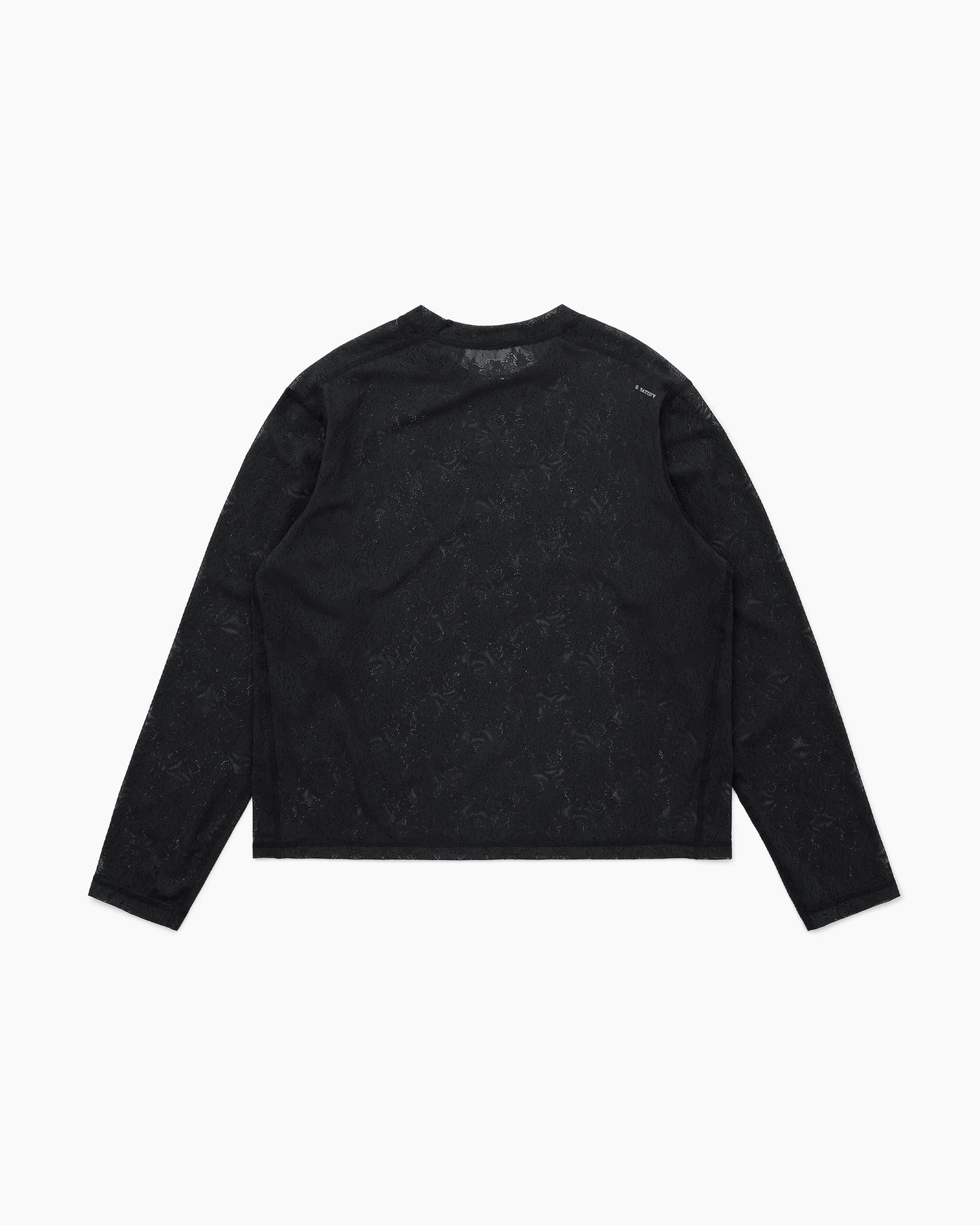 Space-Lace™ Long Tee W Black