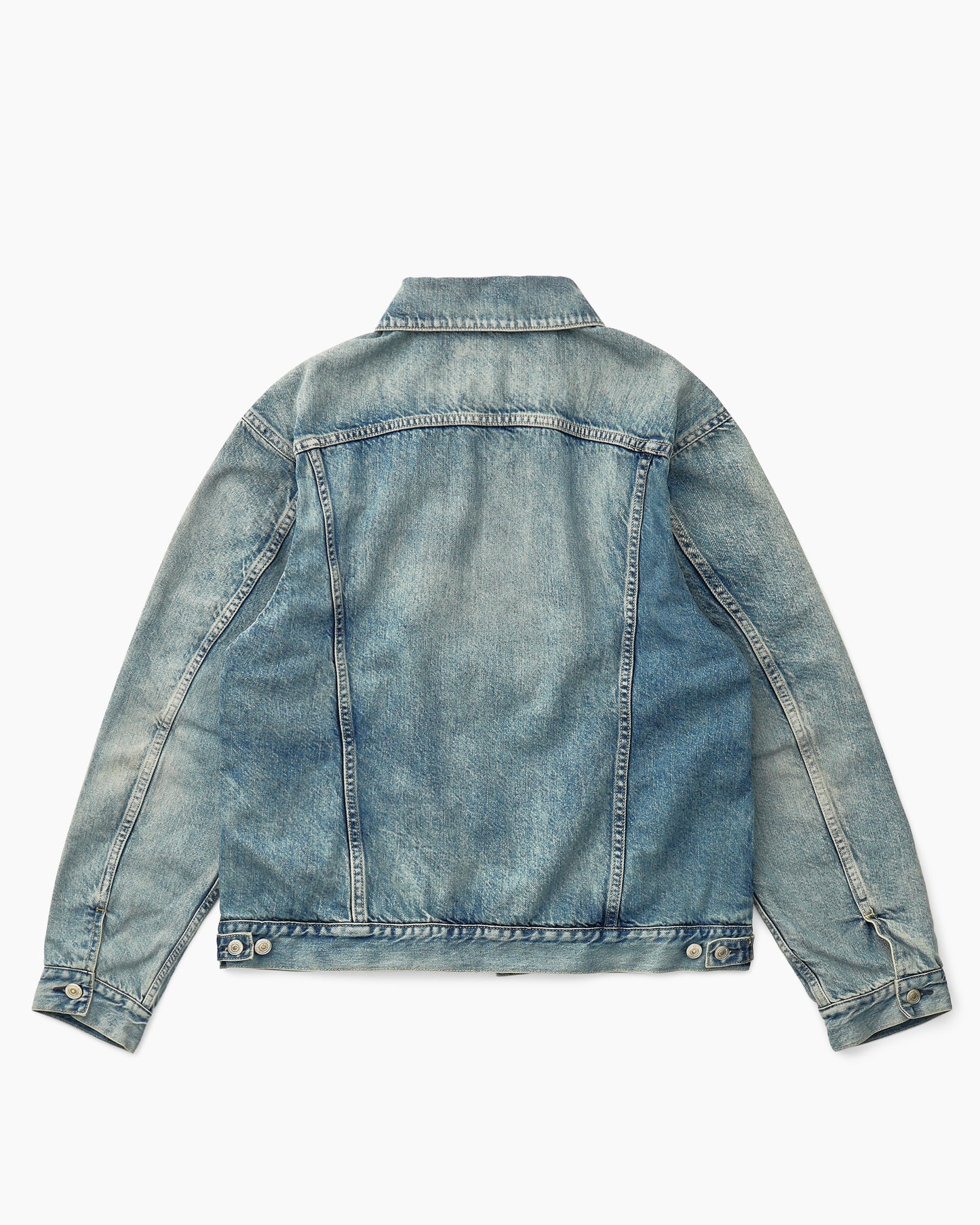 Trucker Blouson Cotton 11.5oz Denim VW Light With Windstopper® Indigo