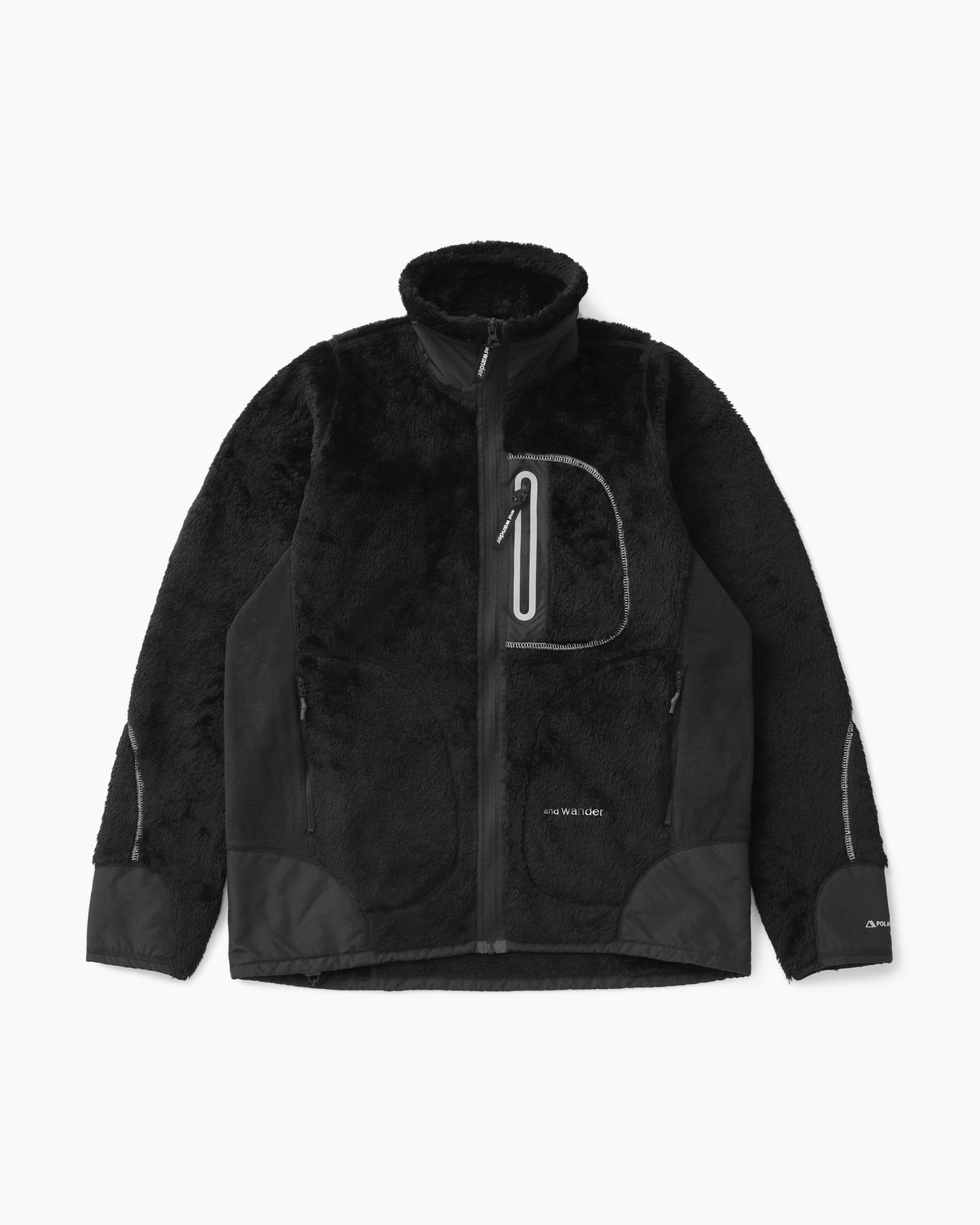 High Loft Fleece Jacket Black