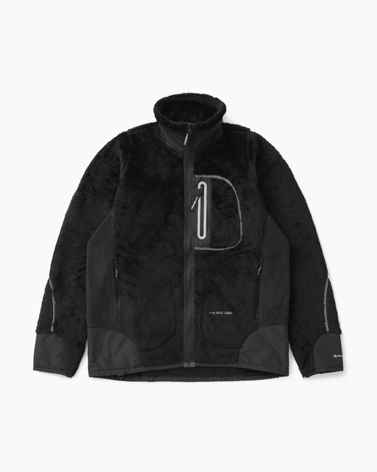 High Loft Fleece Jacket Black