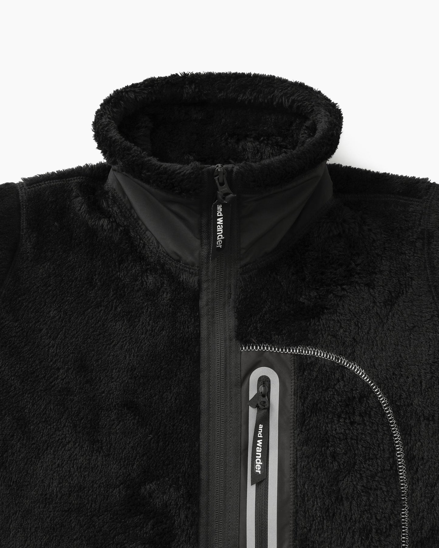 High Loft Fleece Jacket Black
