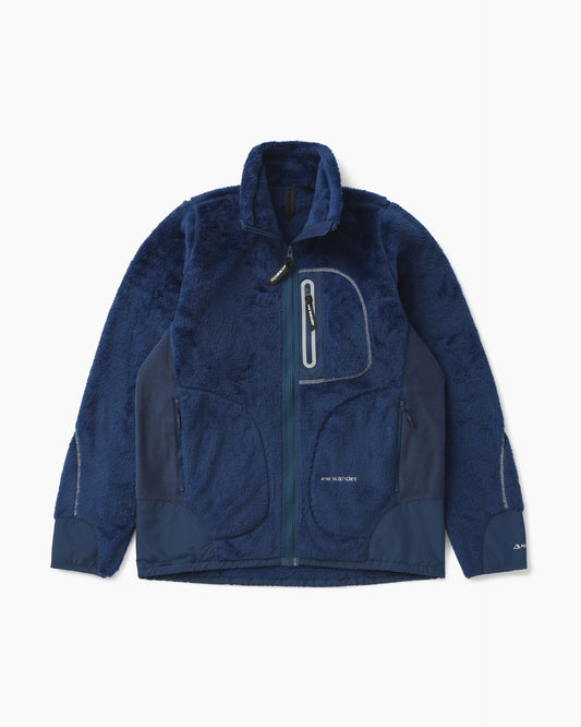 High Loft Fleece Jacket Blue