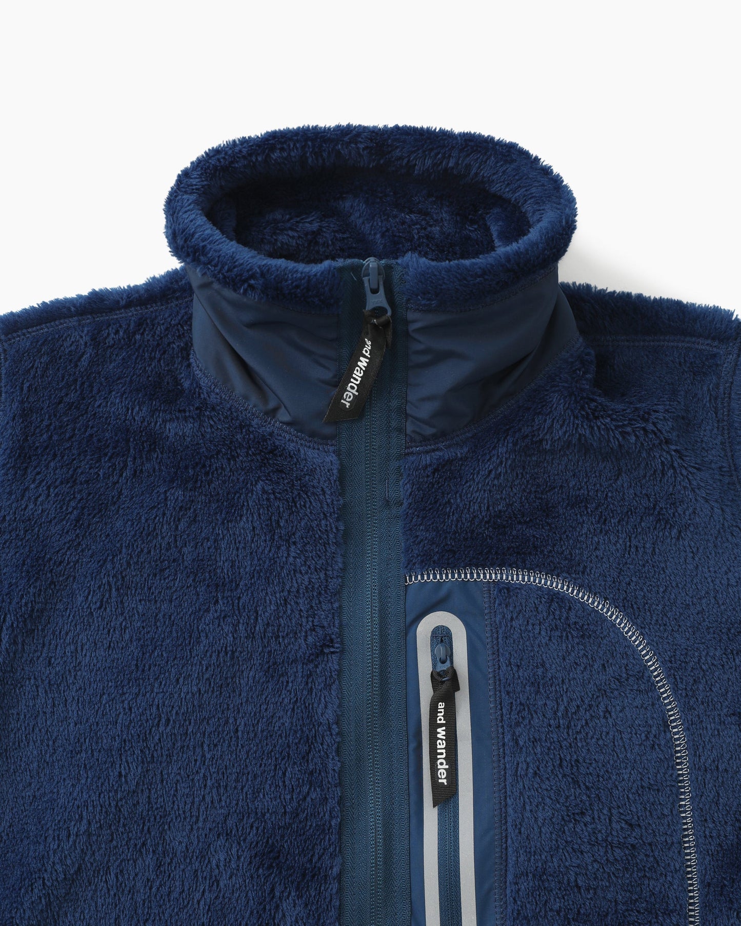 High Loft Fleece Jacket Blue