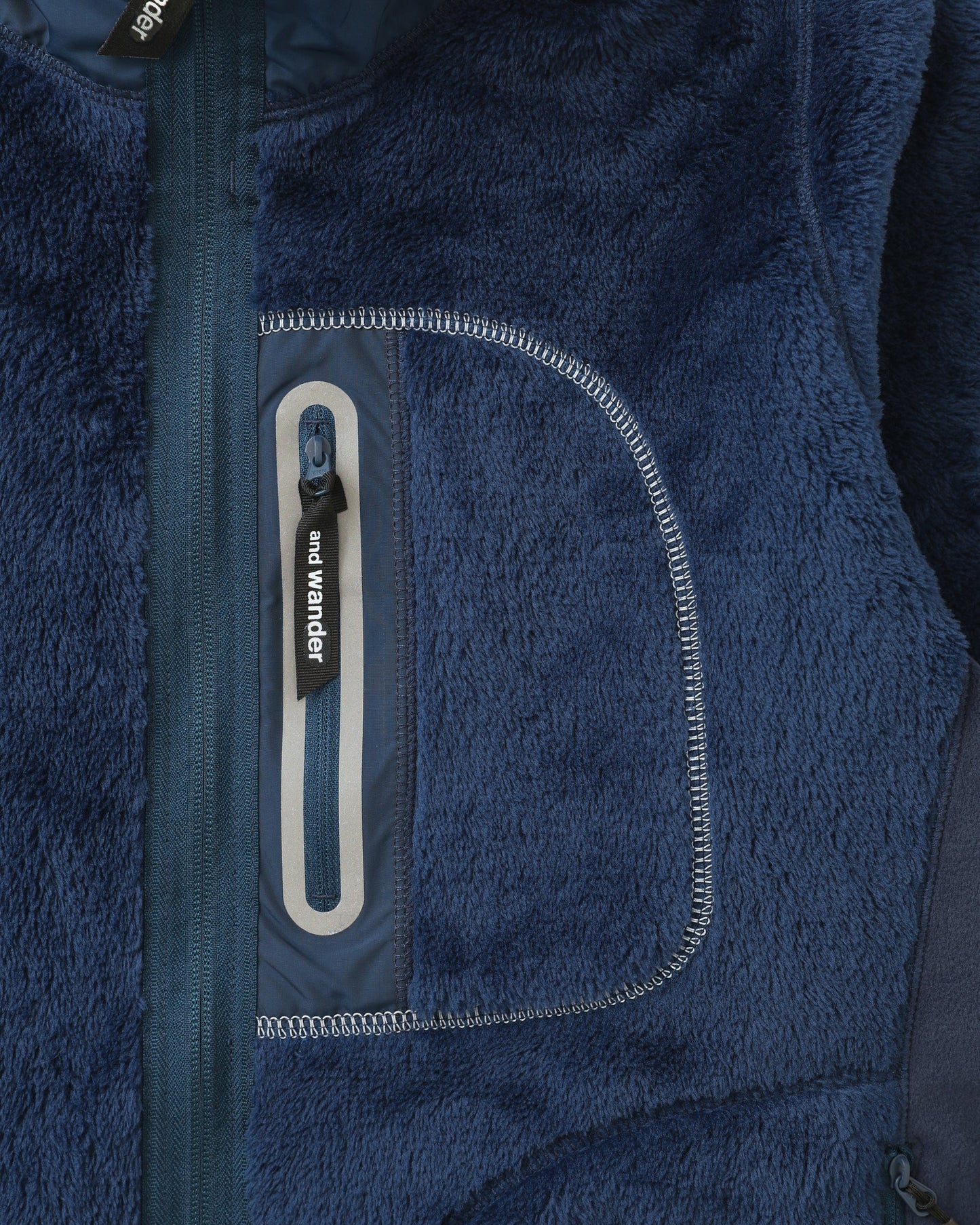 High Loft Fleece Jacket Blue