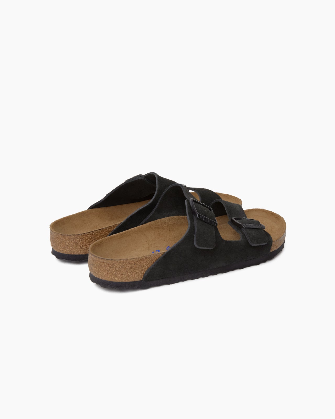Arizona Soft Footbed Suede Black
