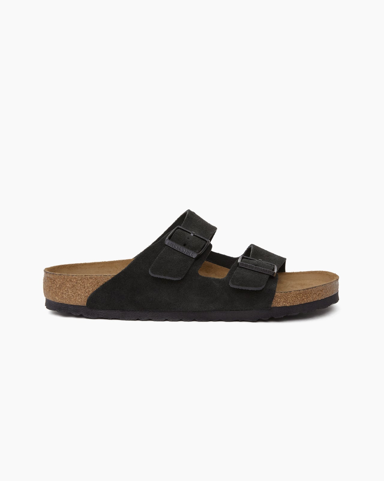 Arizona Soft Footbed Suede Black