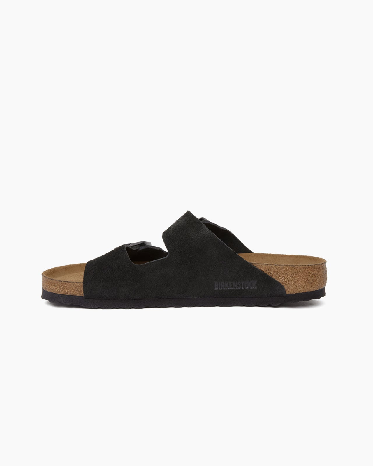 Arizona Soft Footbed Suede Black