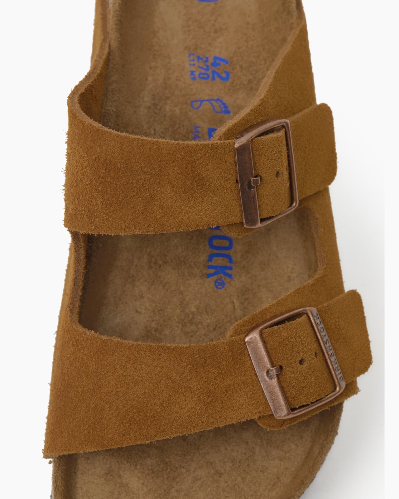Arizona Soft Footbed Suede Mink