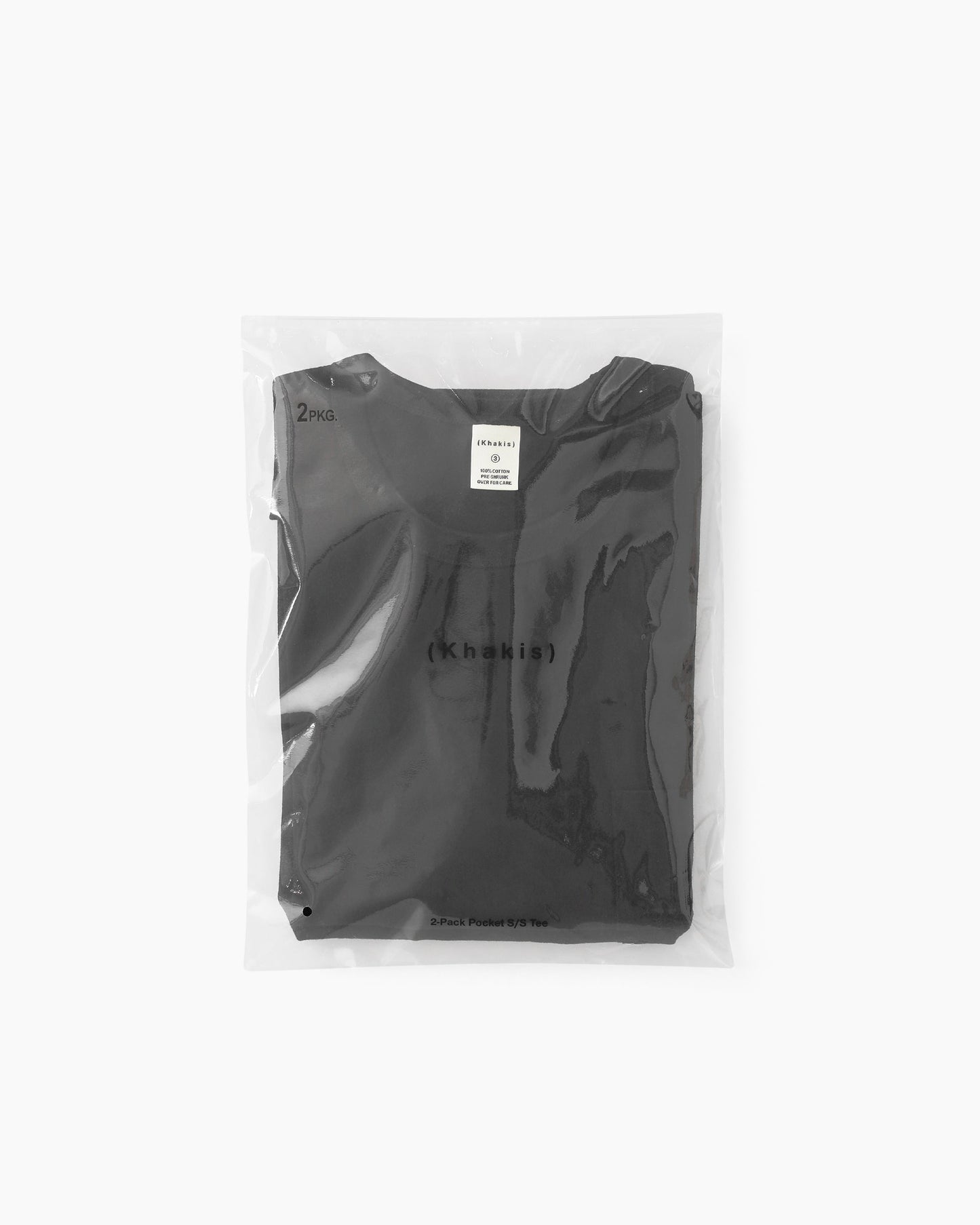 2-Pack Pocket S/S Tee Black