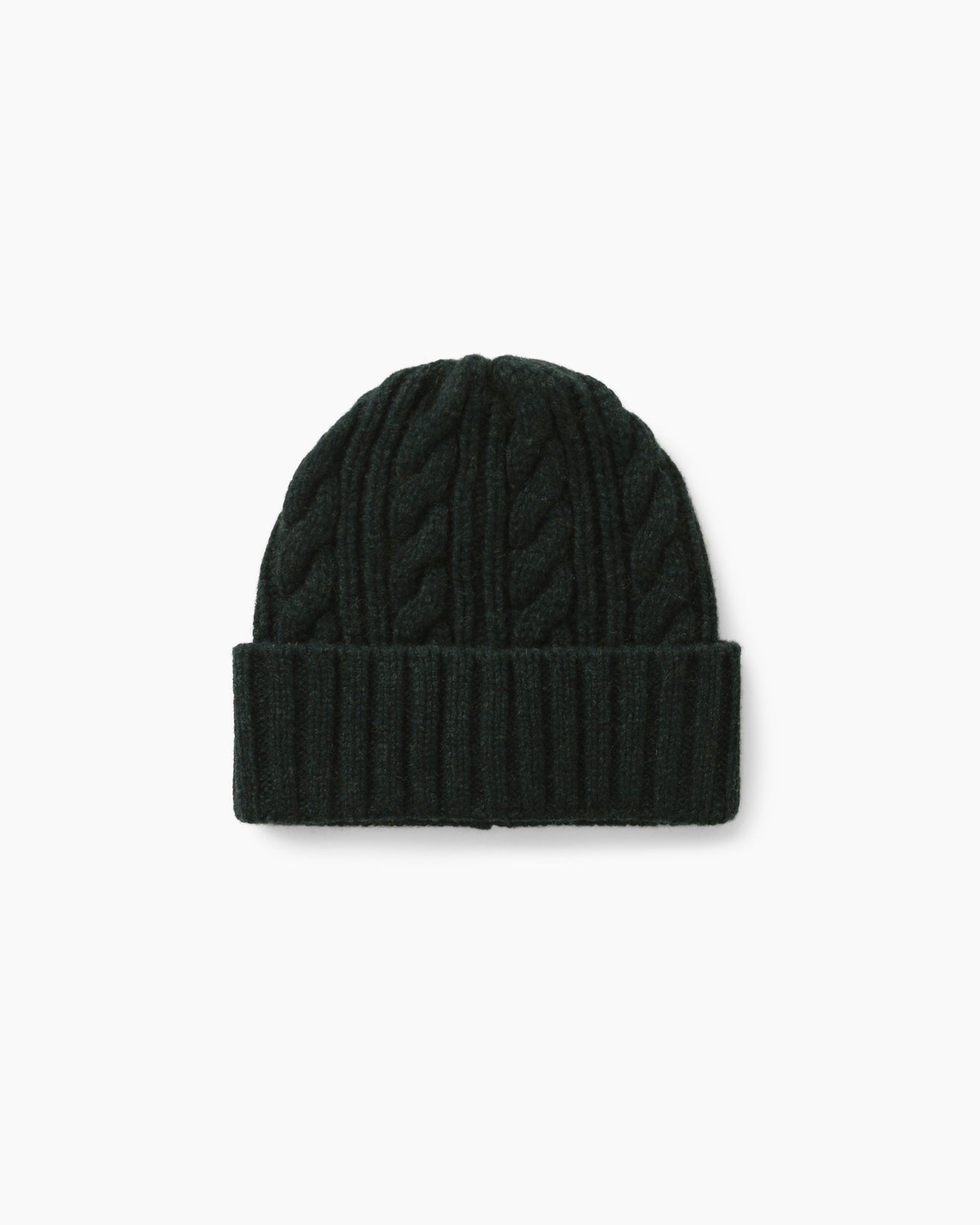 Cable Watch Beanie Forest