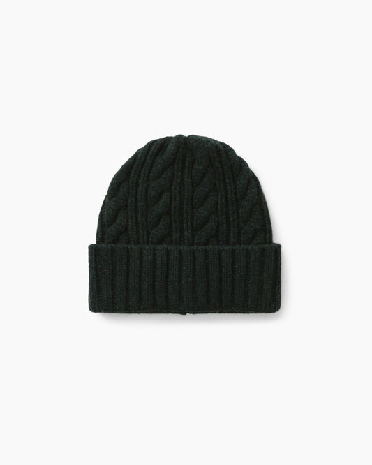 Cable Watch Beanie Forest