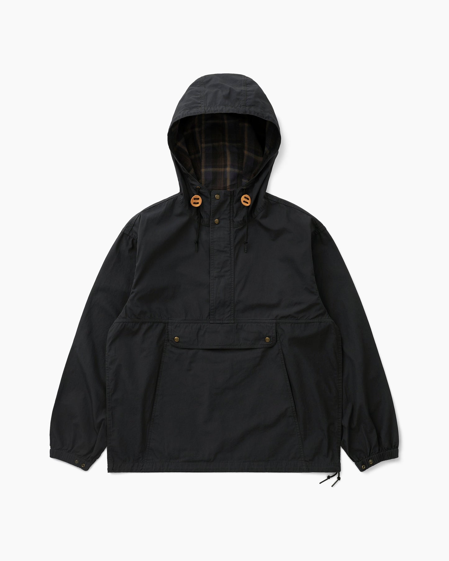 Cotton Smock Anorak Black